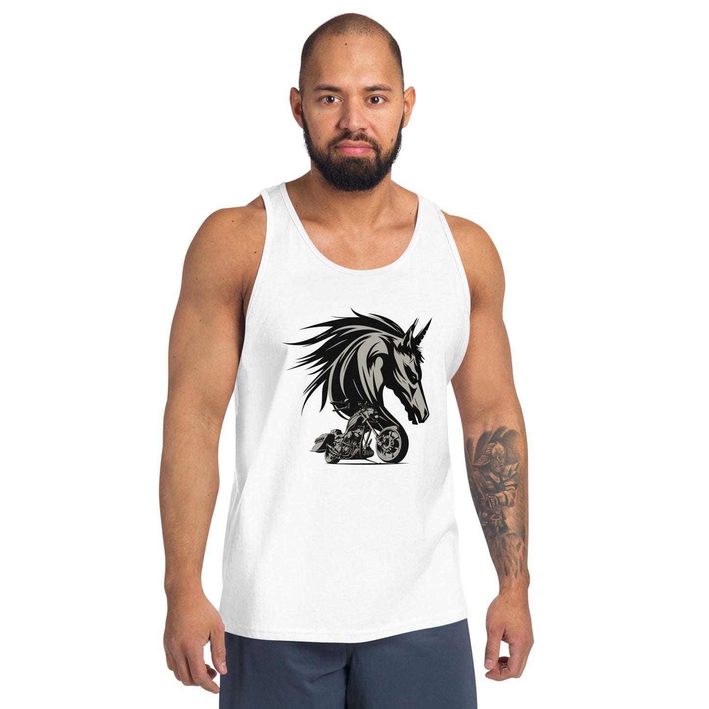 Spirit of a Steel Horse Men's Tank Top