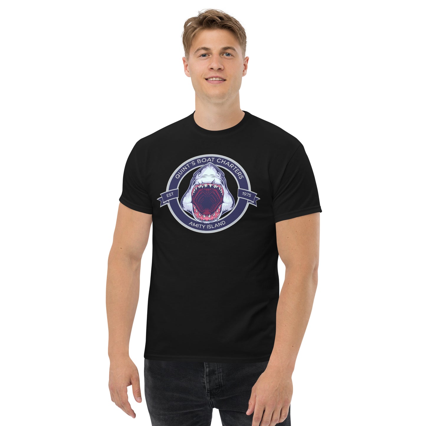 Quint's Boat Charters Men's Classic Tee