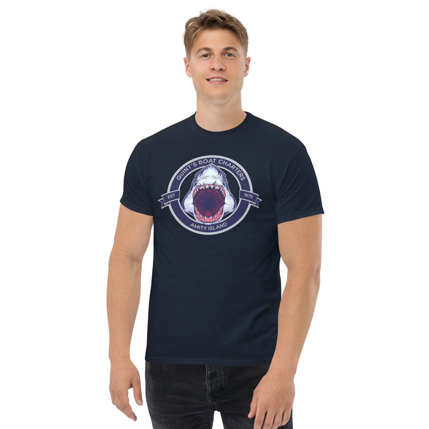 Quint's Boat Charters Men's Classic Tee
