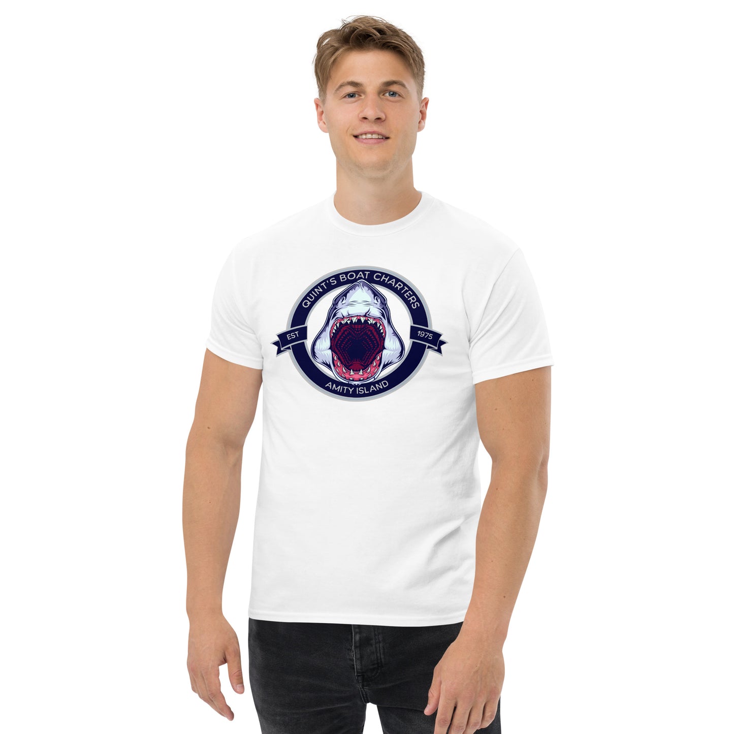 Quint's Boat Charters Men's Classic Tee