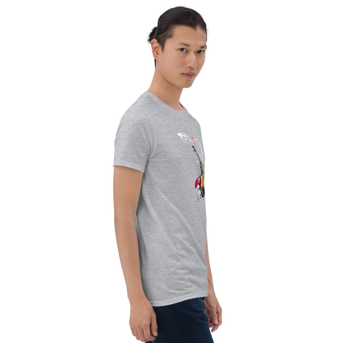 Guitar Paint Short-Sleeve Unisex T-Shirt