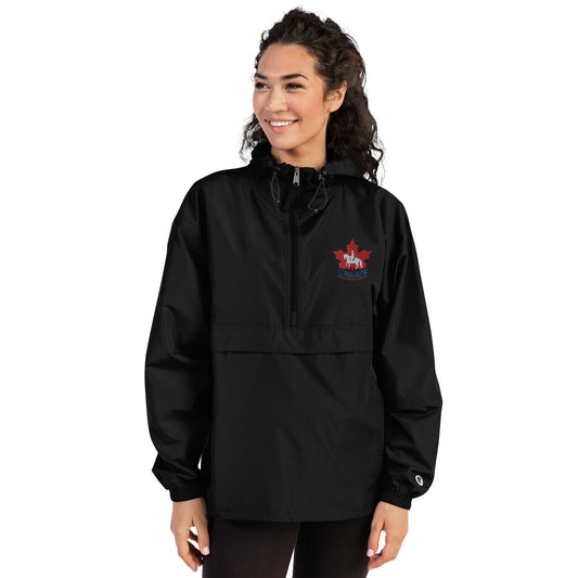 Hazelmere Equestrian Center Embroidered Champion Packable Jacket