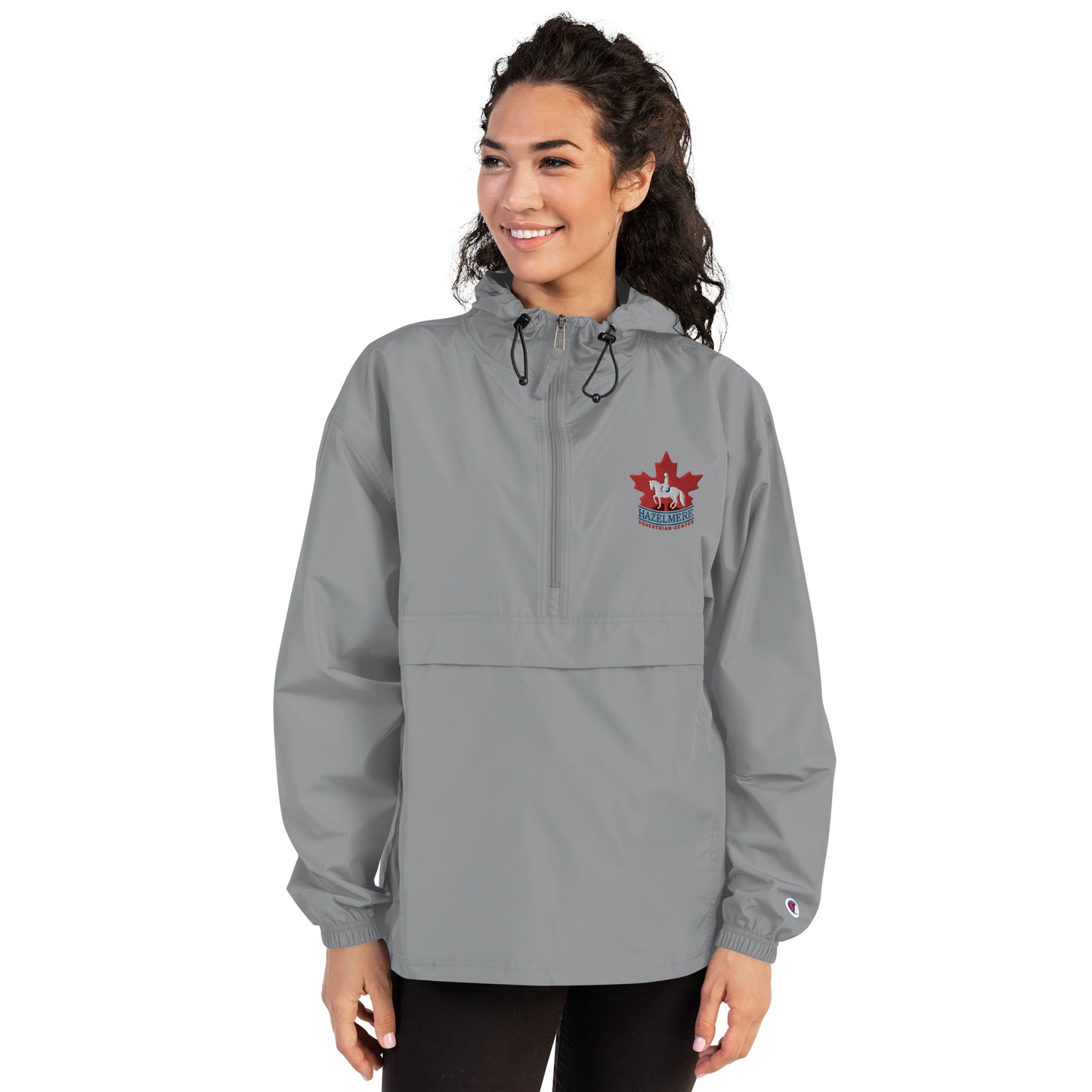 Hazelmere Equestrian Center Embroidered Champion Packable Jacket