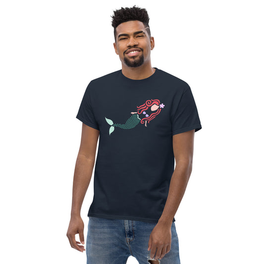 A Mermaid Under the Water Men's Classic Tee