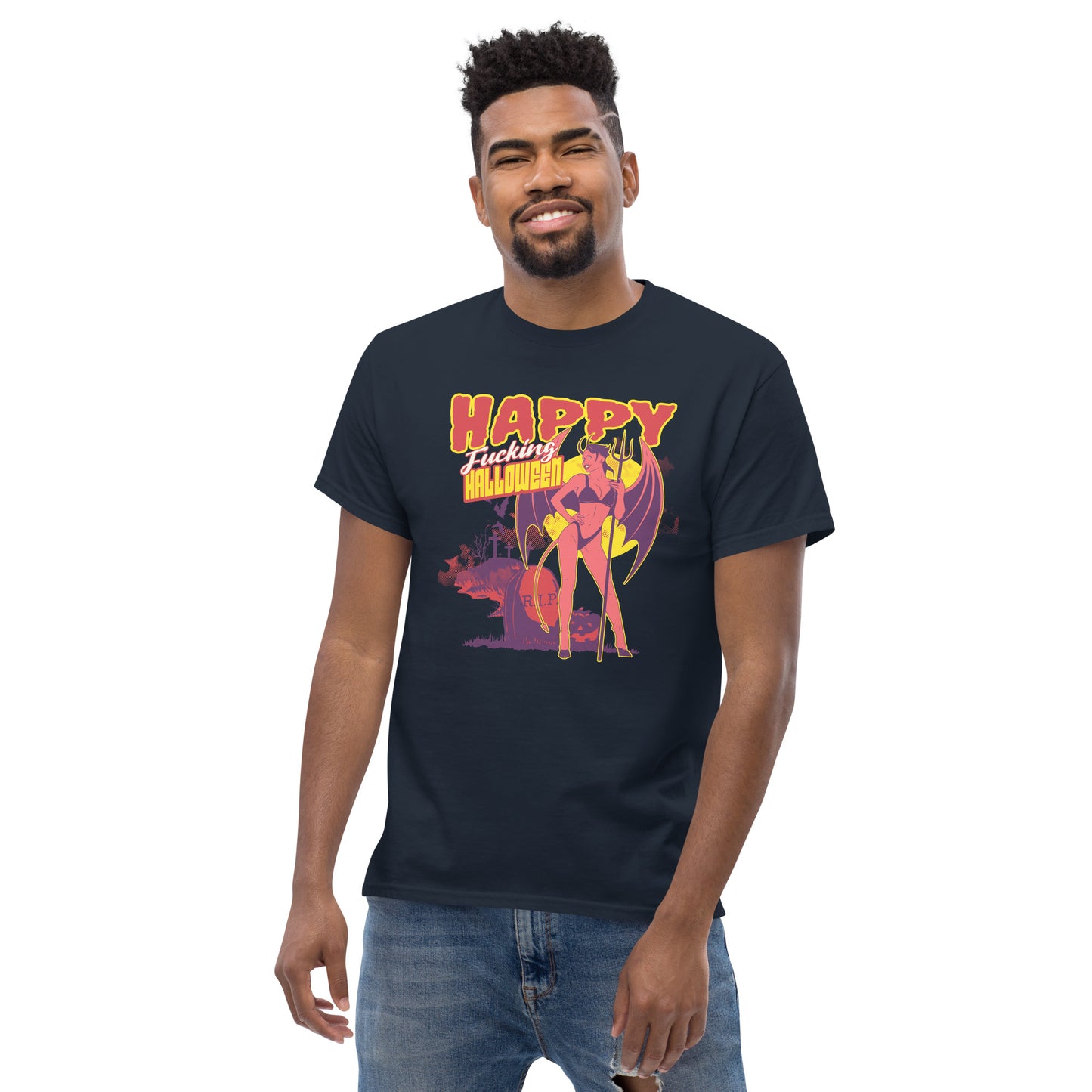 Happy F@#king Halloween Men's Classic Tee