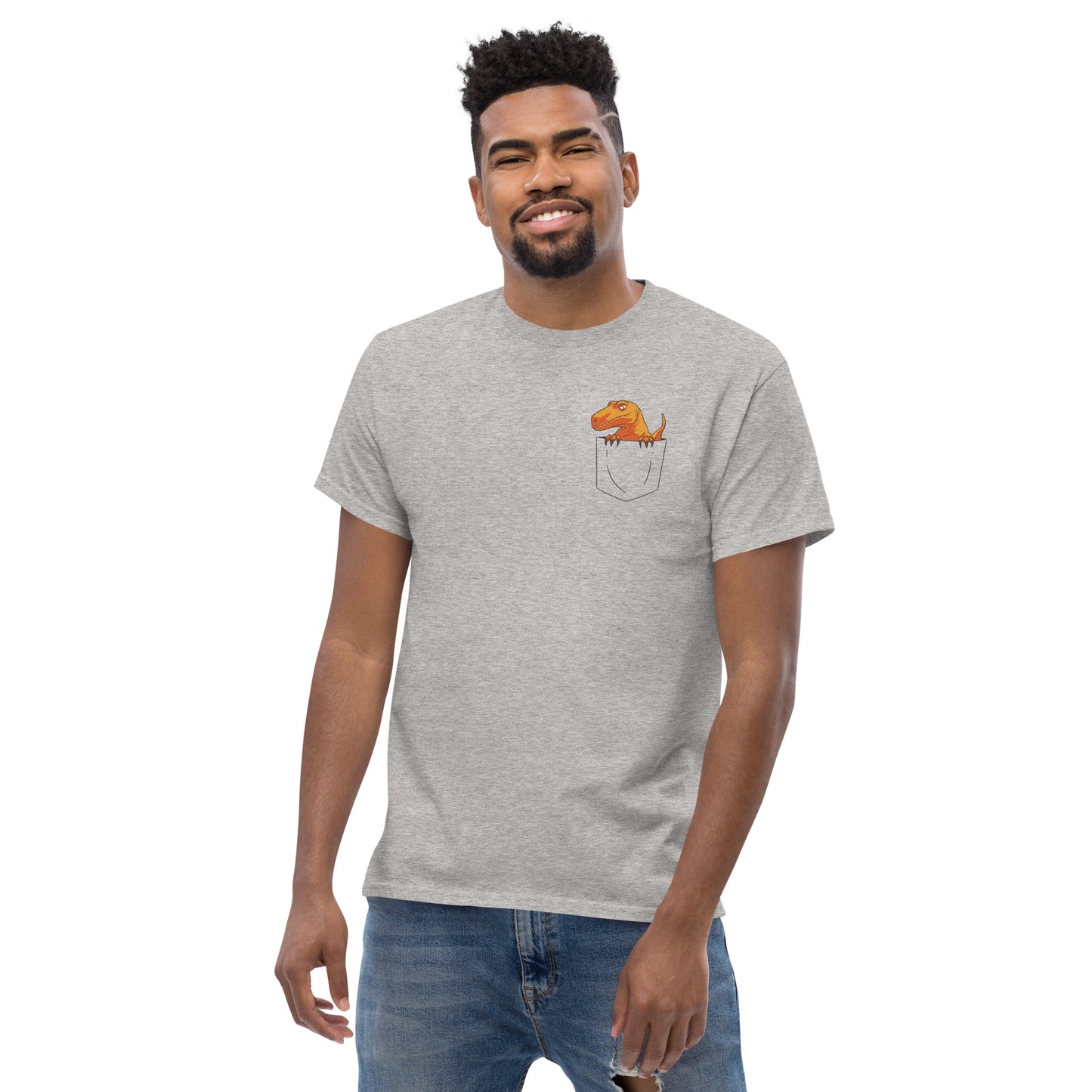 Pocket Dino Men's Classic Tee