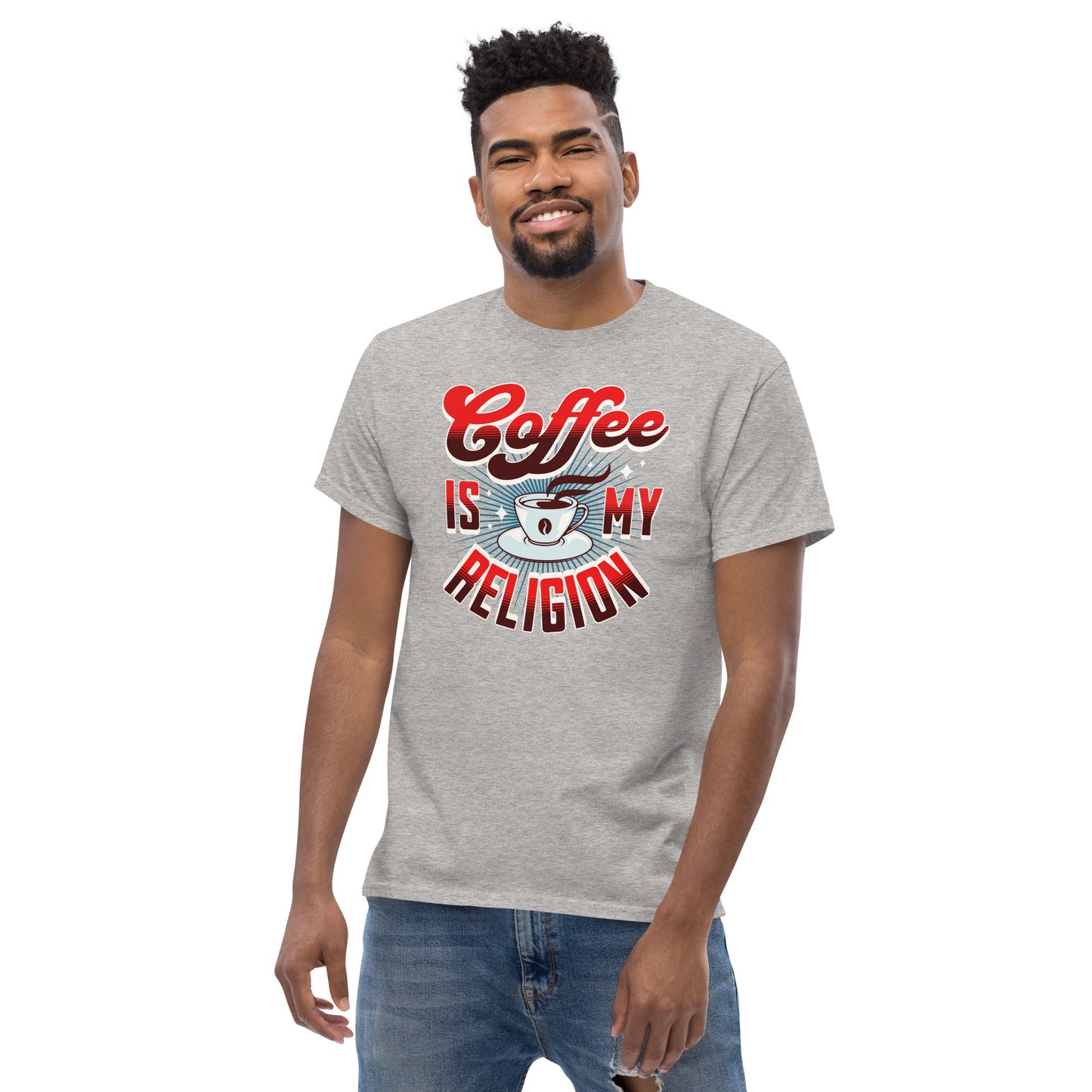 Coffee is My Religion Men's Classic Tee