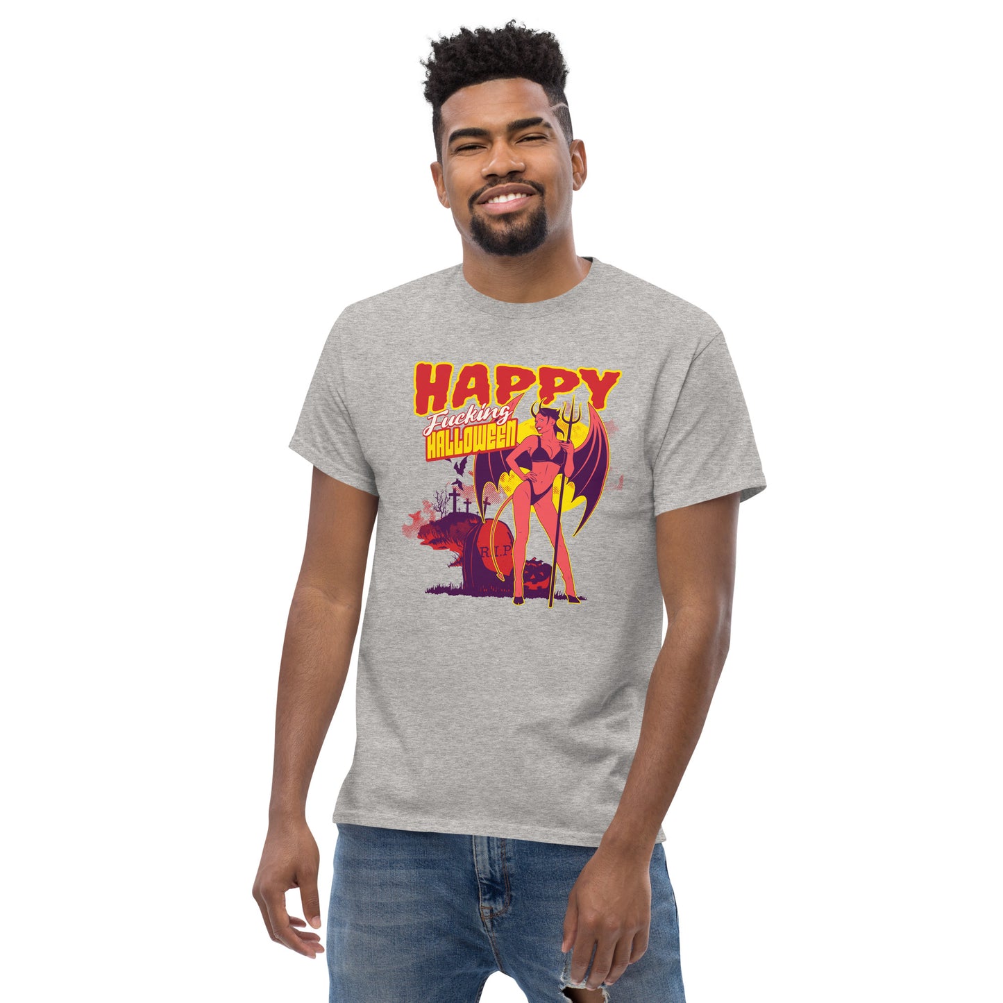 Happy F@#king Halloween Men's Classic Tee