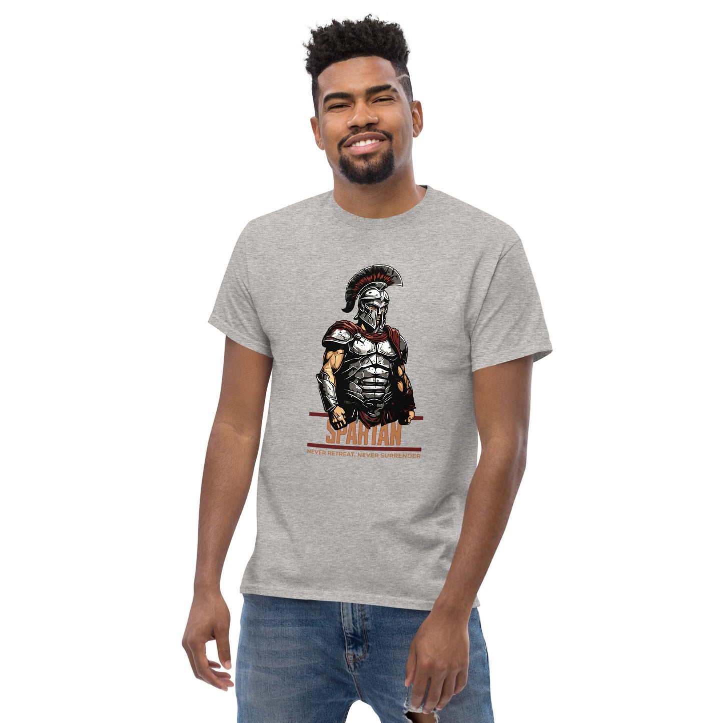 SPARTAN: Never Retreat, Never Surrender Men's Classic Tee