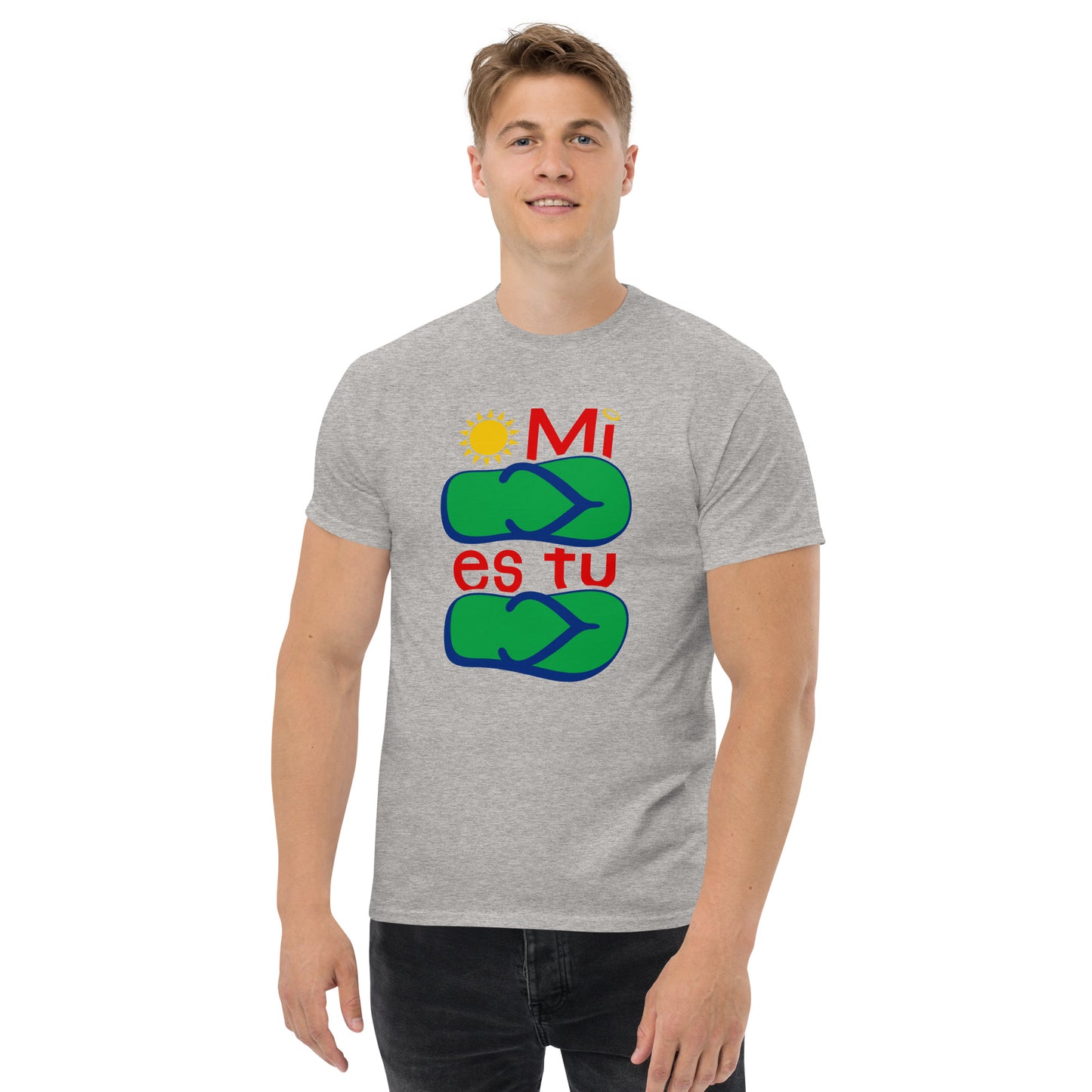 Mi Chancla Es Tu Chancla Men's Classic Tee