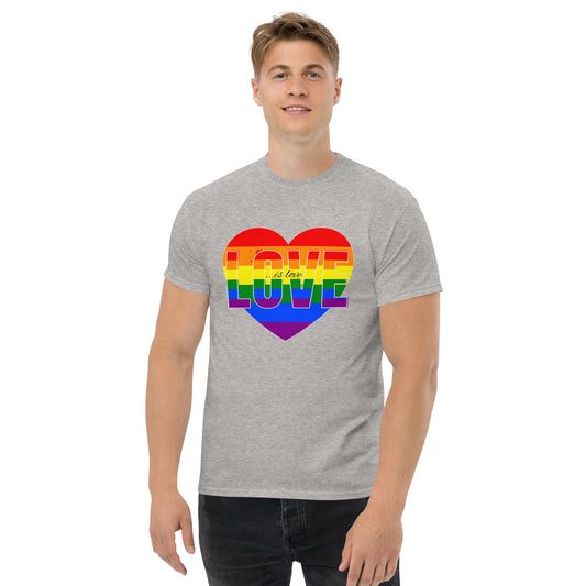 Love Is Love Men's Classic Tee