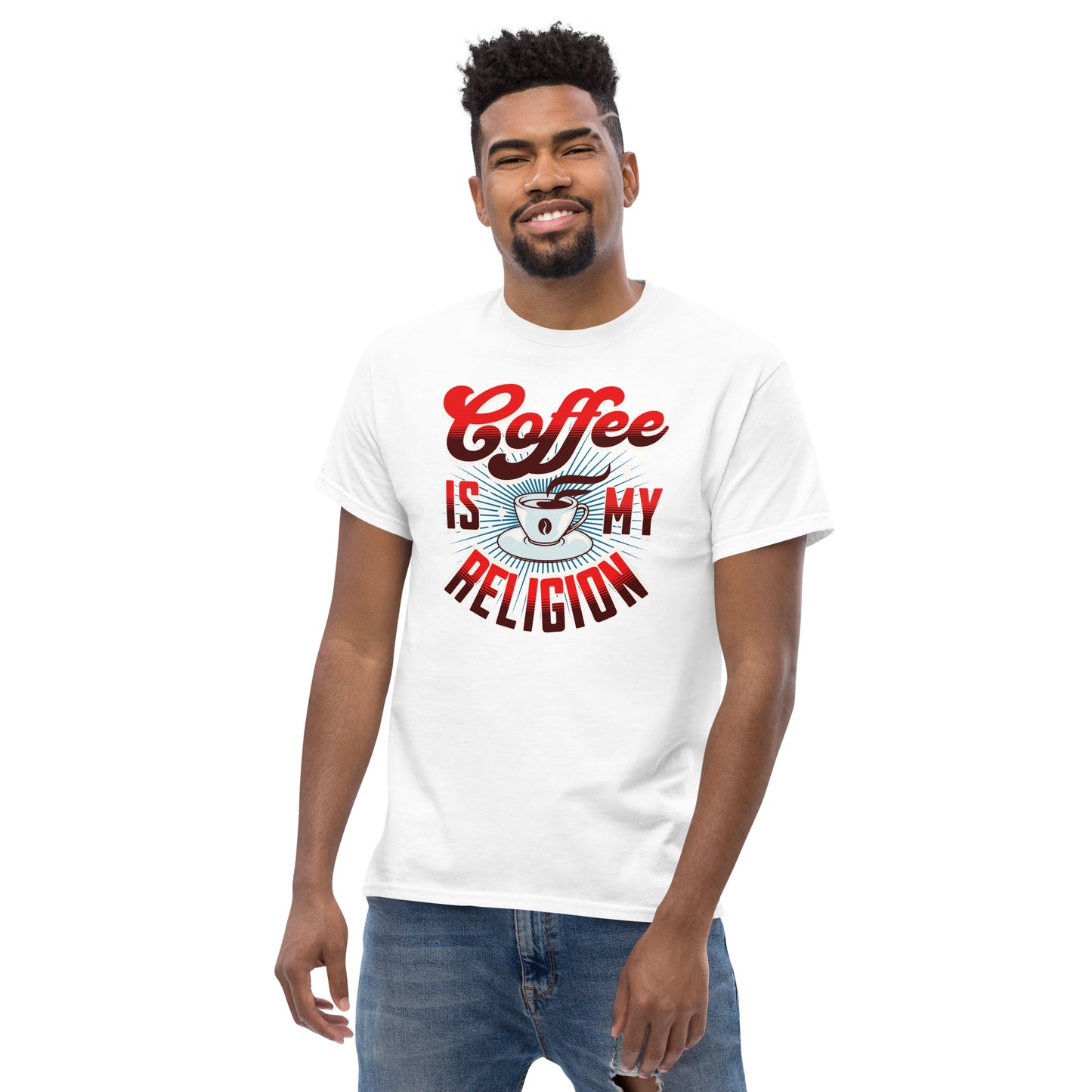 Coffee is My Religion Men's Classic Tee