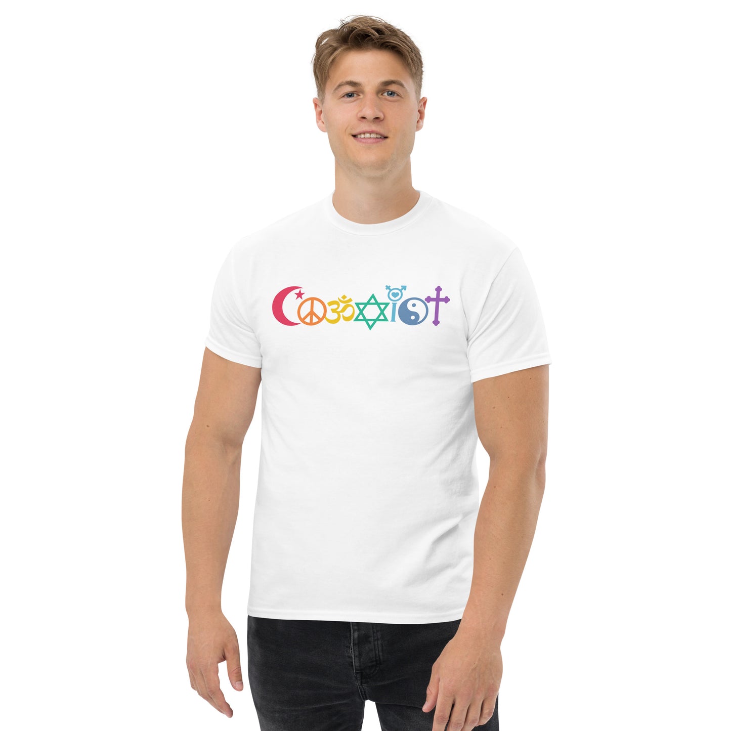 Coexist Rainbow Men's Classic Tee