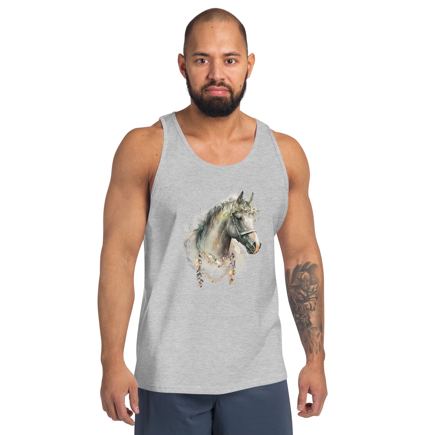 Whimsical Horse Men's Tank Top