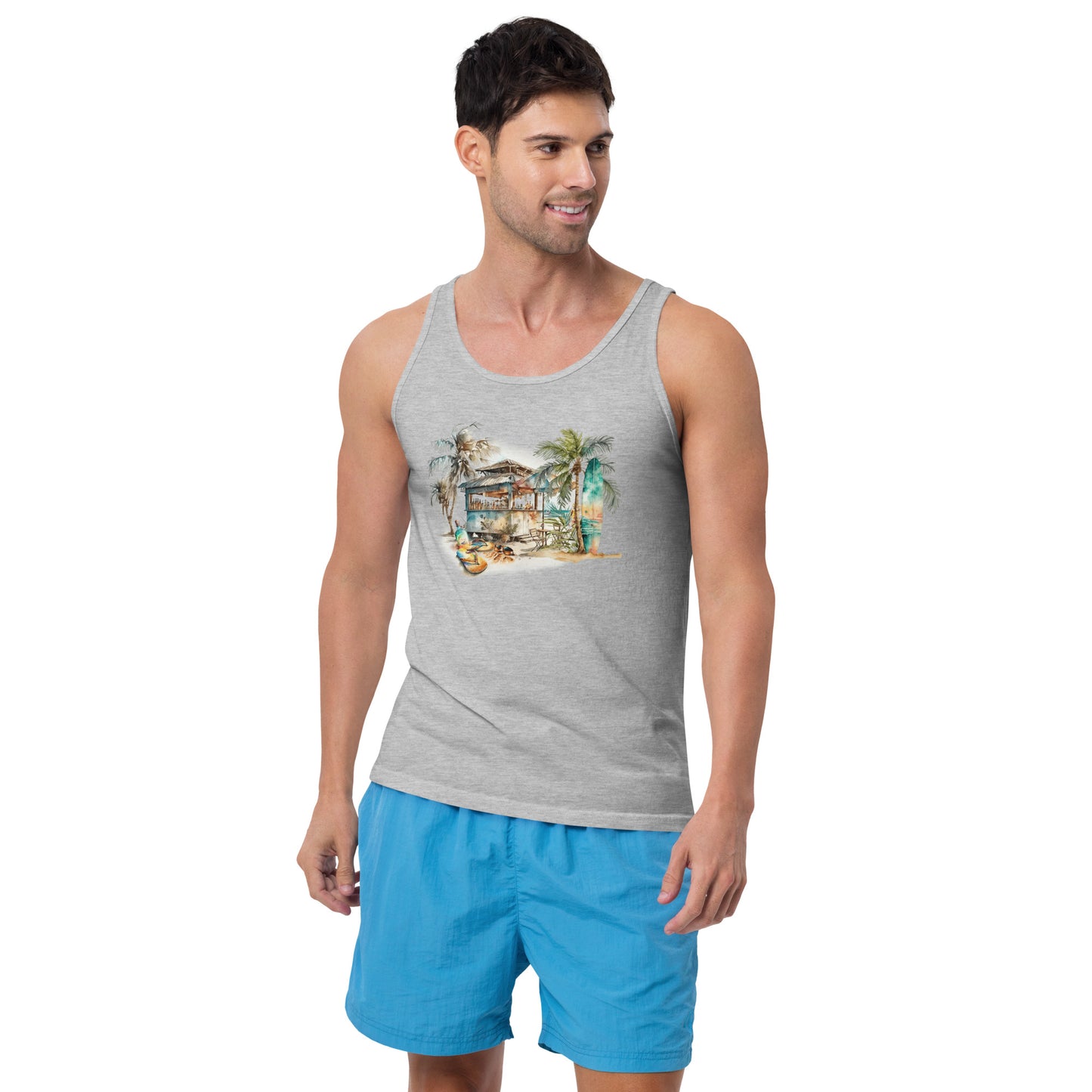 Beach Bar Men's Tank Top