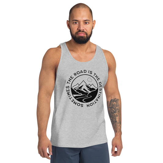 Sometimes the Road is the Destination Men's Tank Top