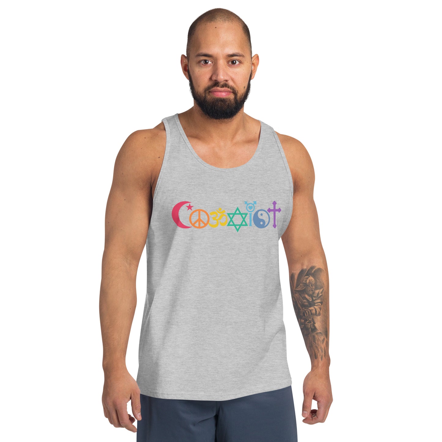 Coexist Rainbow Men's Tank Top