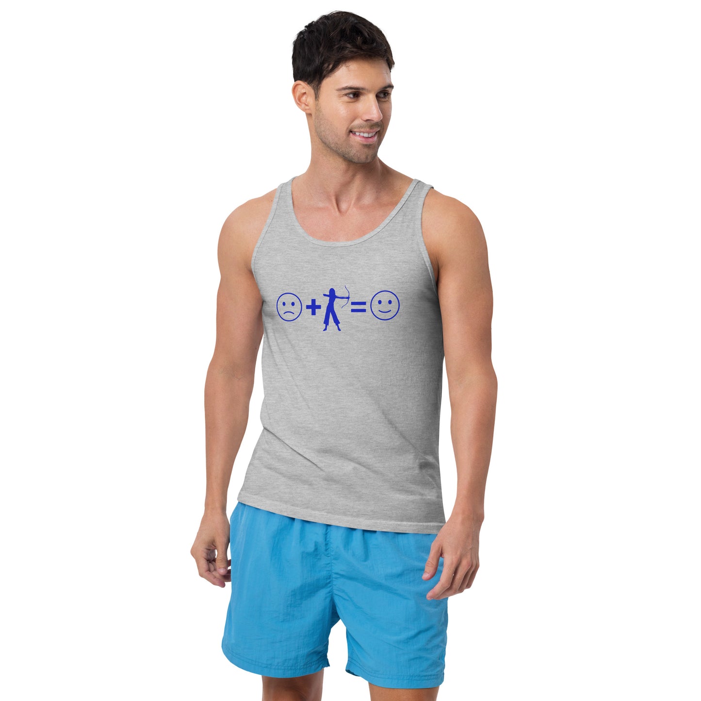 Archery Equals Happiness Men's Tank Top