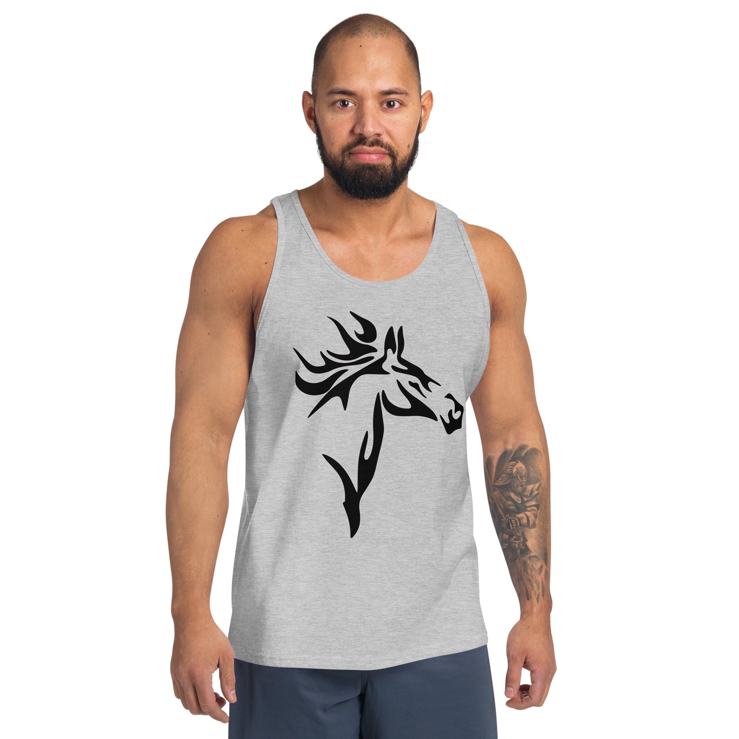 Horse with the Flaming Mane Men's Tank Top