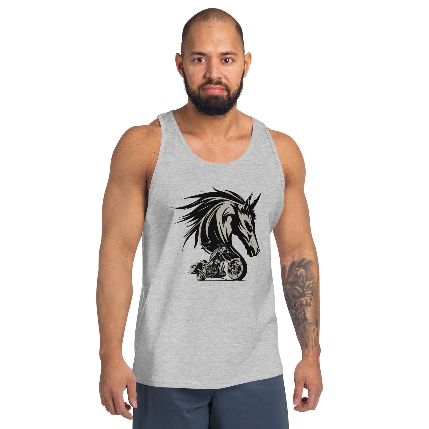 Spirit of a Steel Horse Men's Tank Top