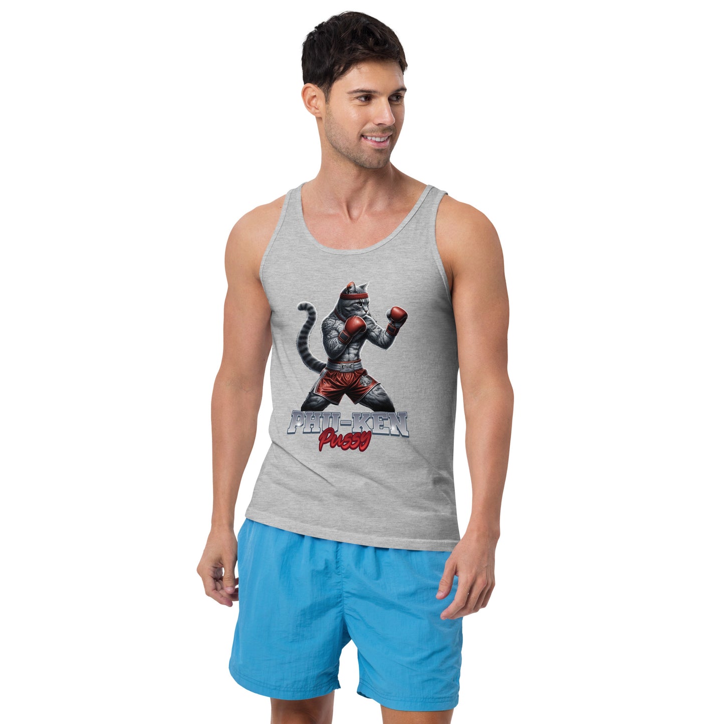 Phu-Ken Pussy Cat Men's Tank Top