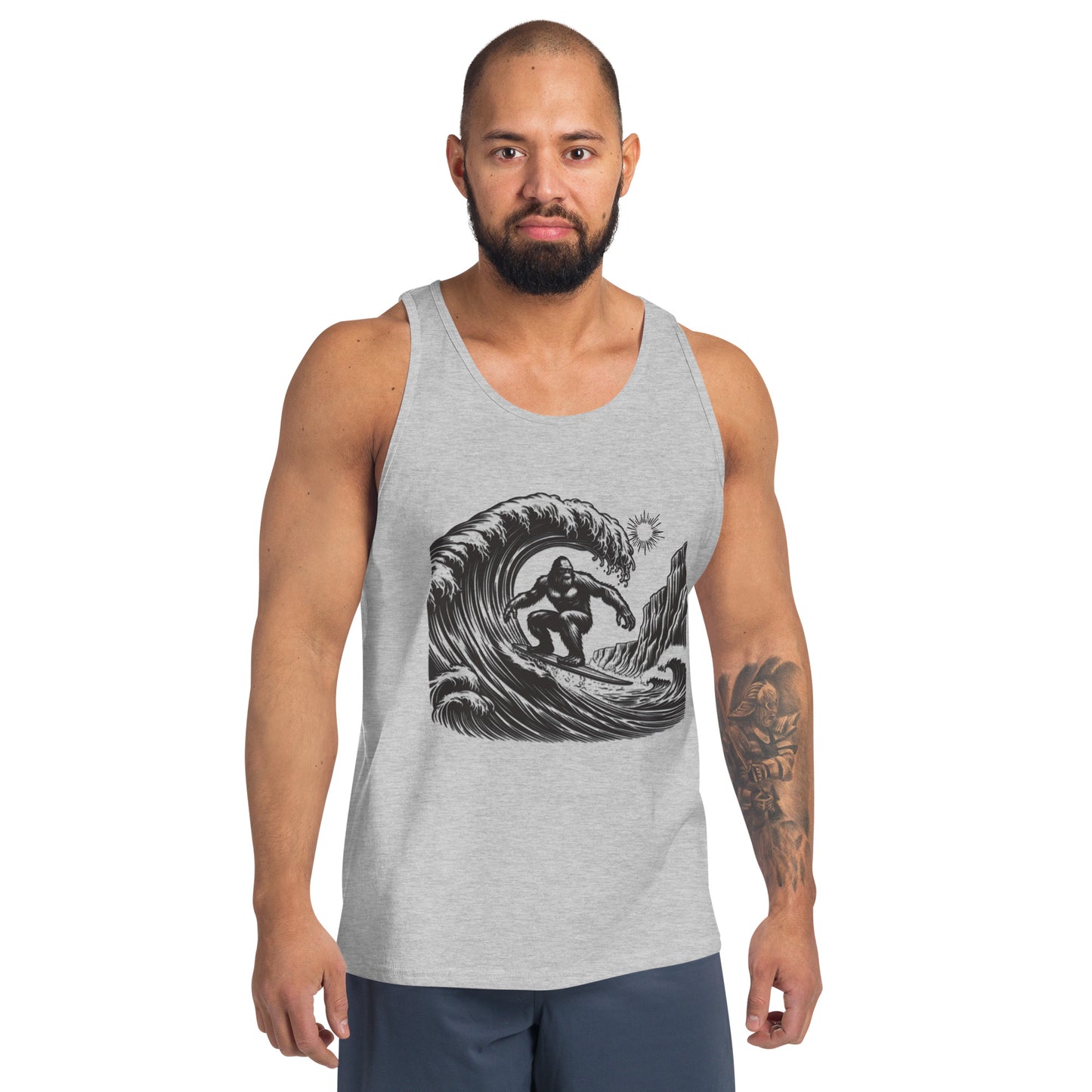 Surfing Ape Men's Tank Top