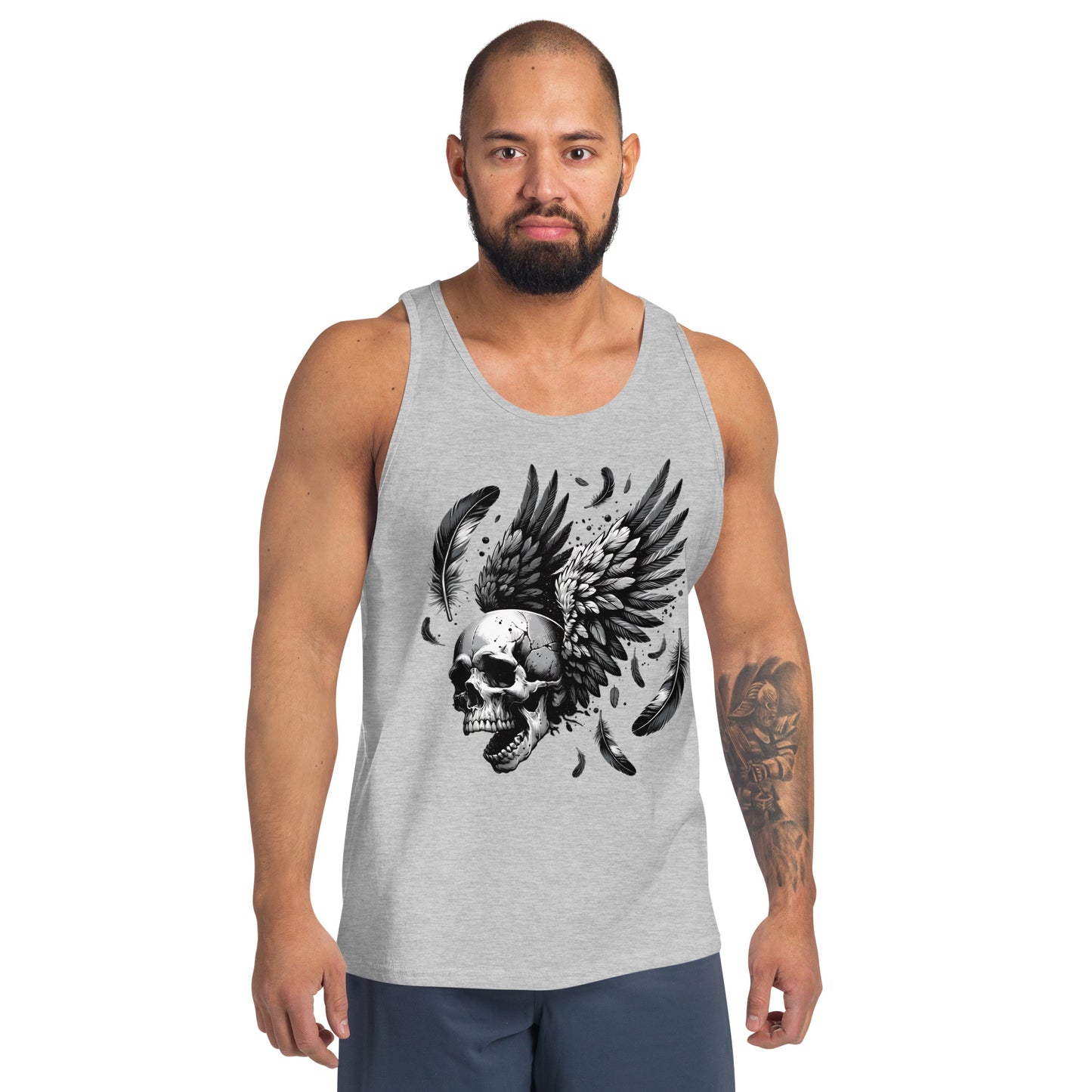 Flying Skull Men's Tank Top