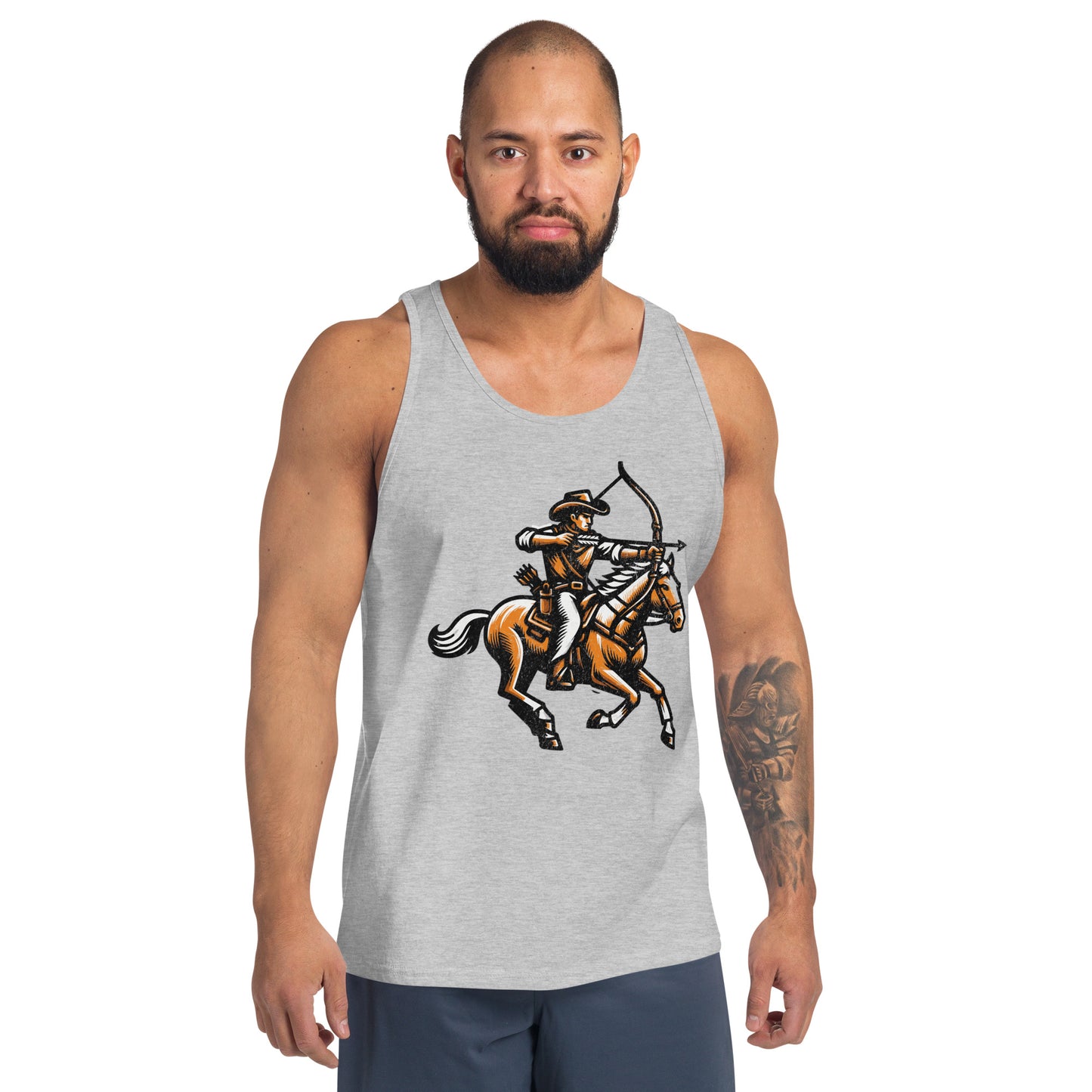 Cowboy Archer Men's Tank Top