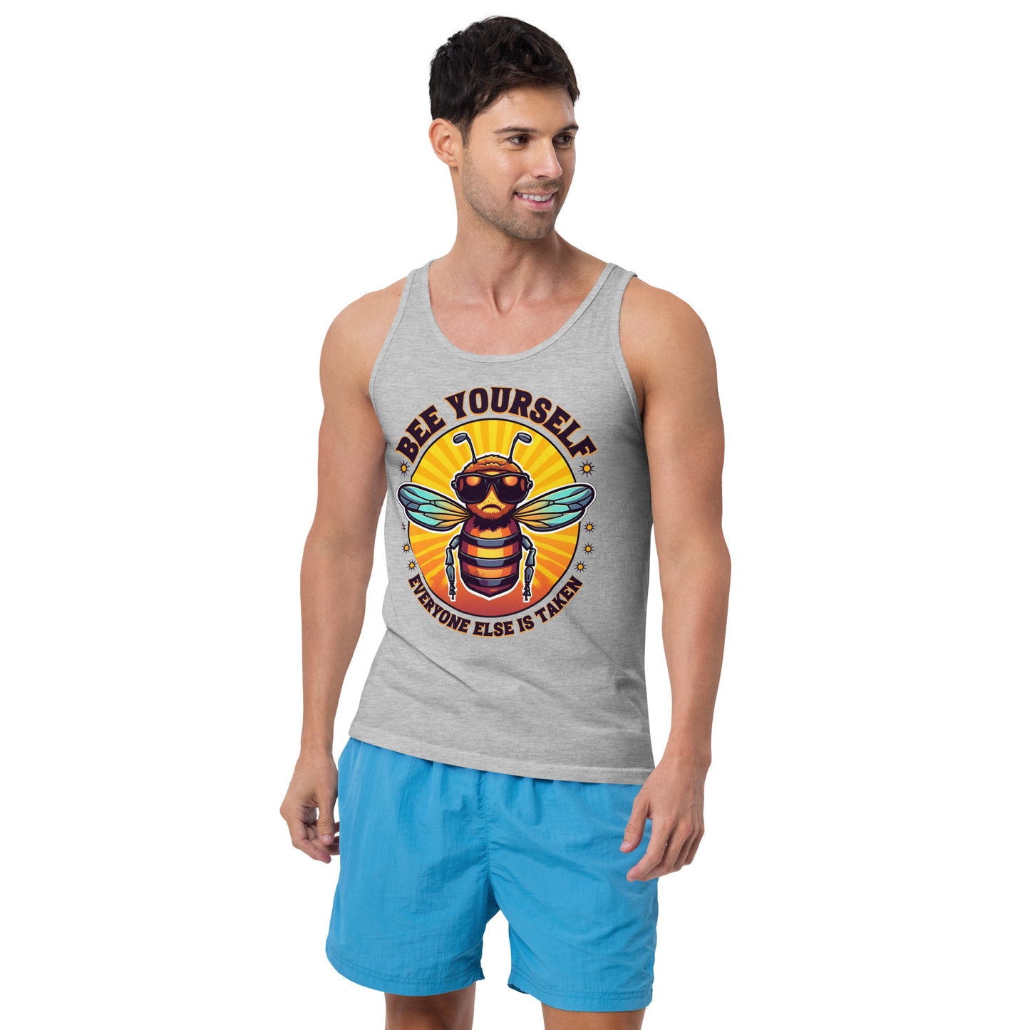 Bee Yourself Everyone Else Is Taken Men's Tank Top