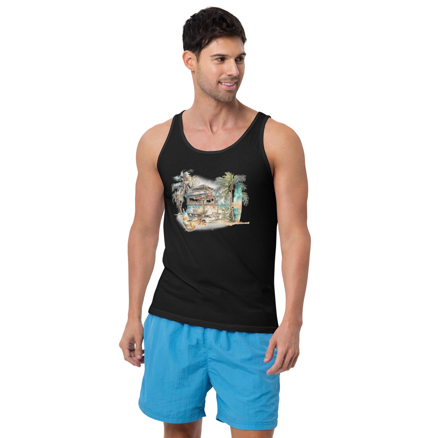 Beach Bar Men's Tank Top