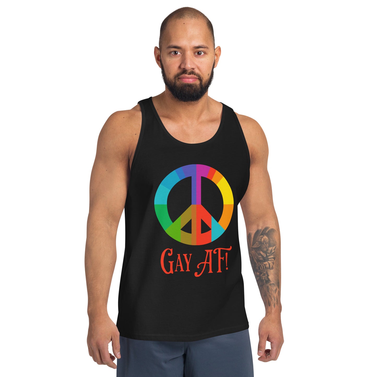 Gay AF! Men's Tank Top