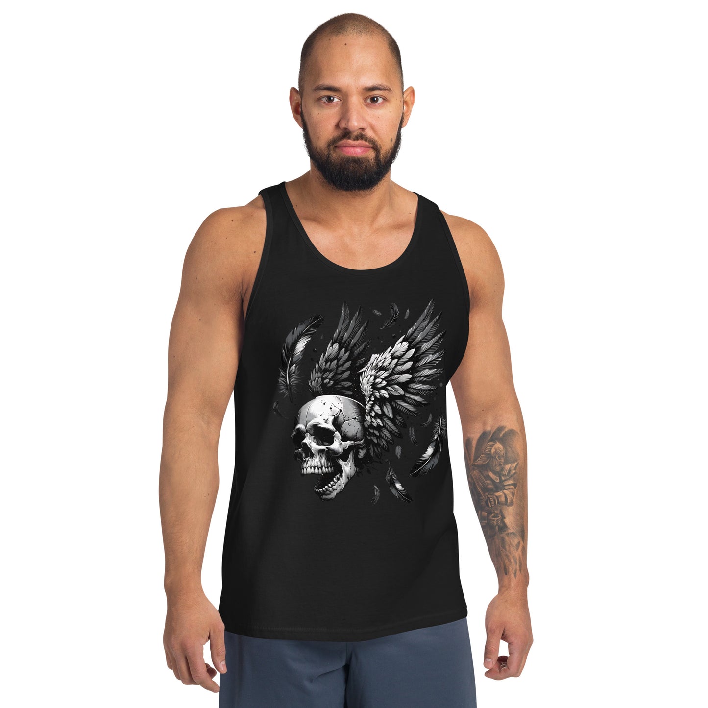 Flying Skull Men's Tank Top