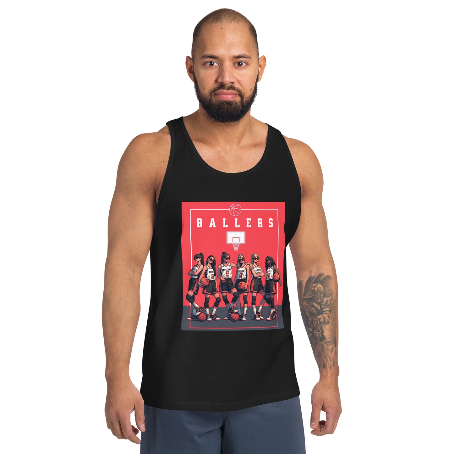 Basketball Ballers Men's Tank Top