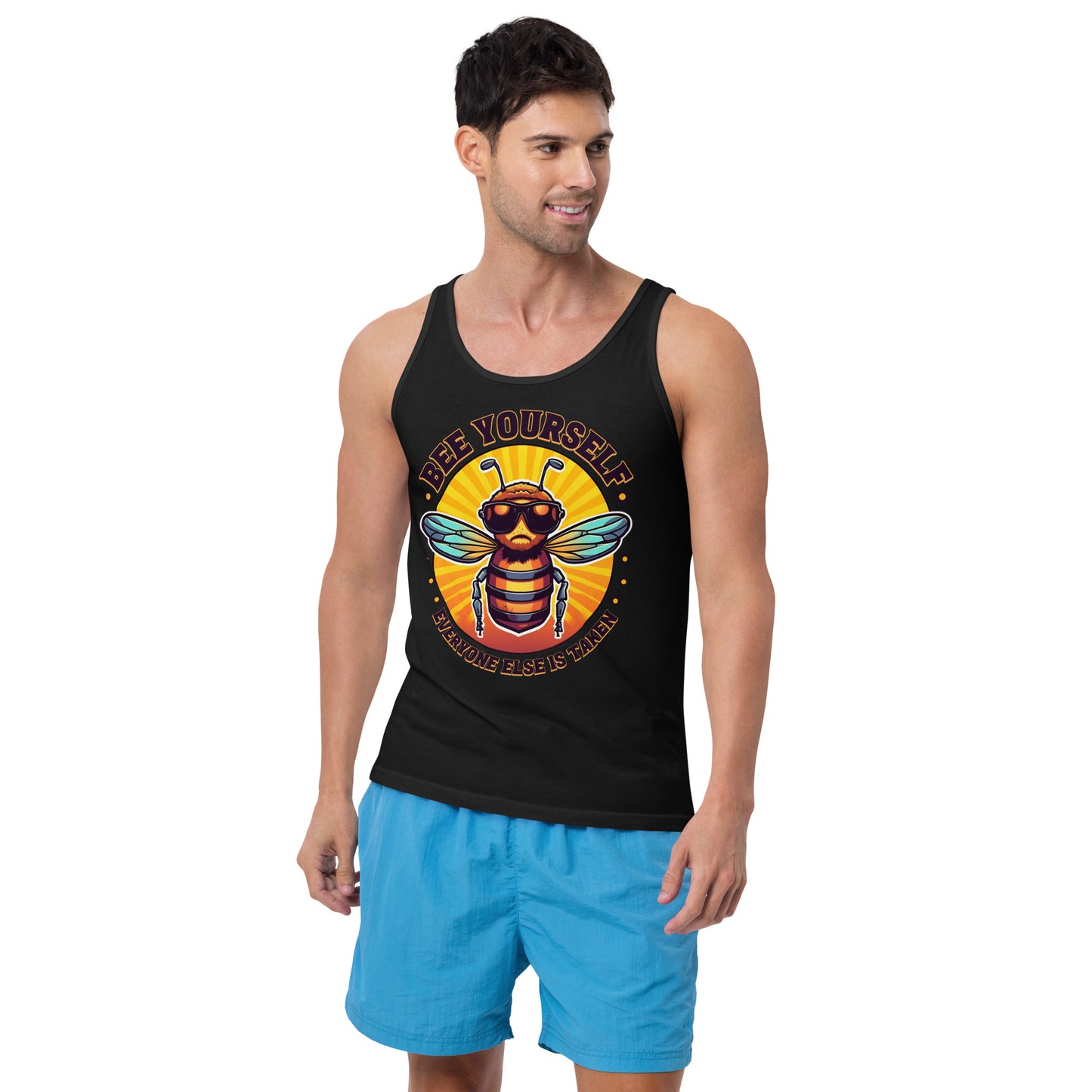 Bee Yourself Everyone Else Is Taken Men's Tank Top