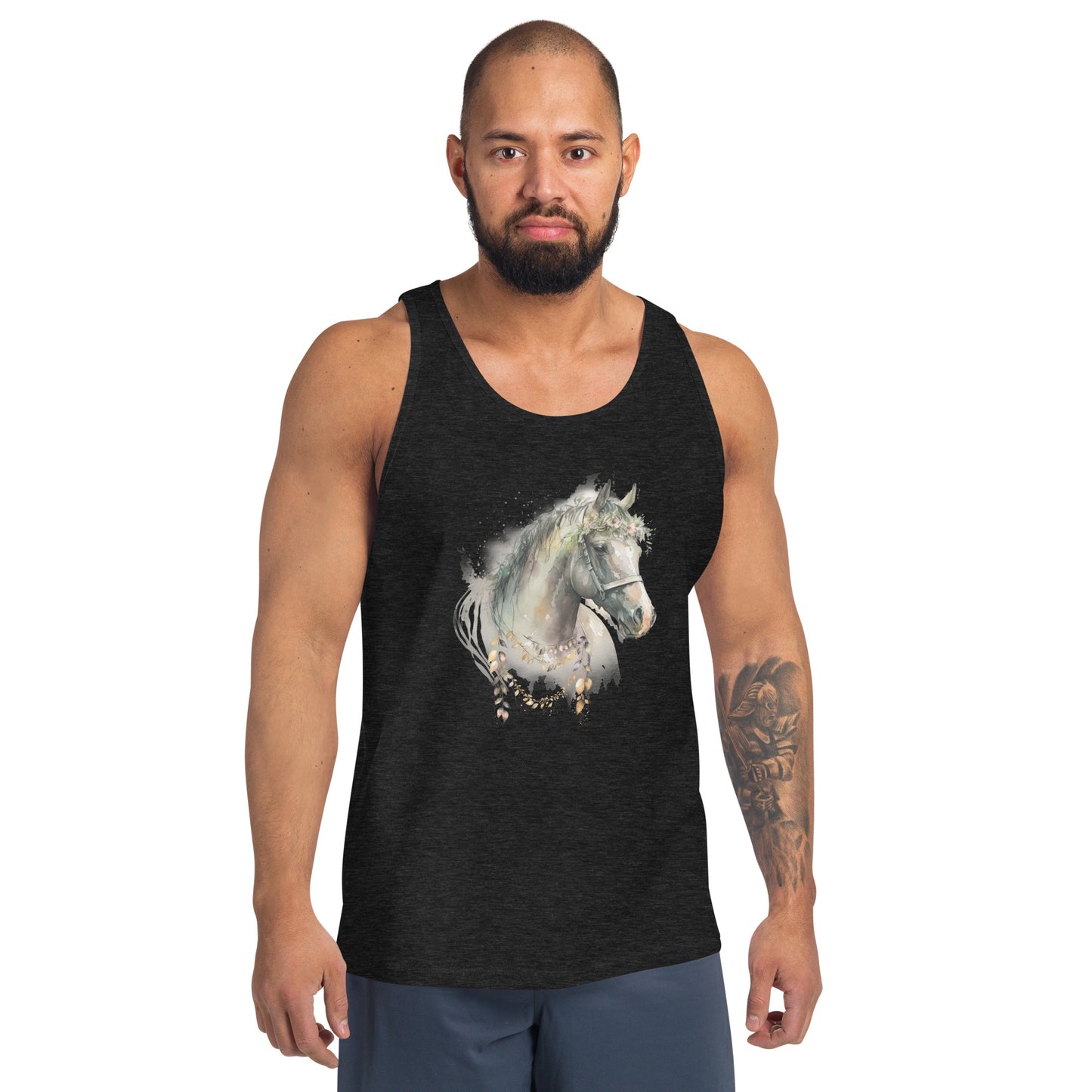 Whimsical Horse Men's Tank Top