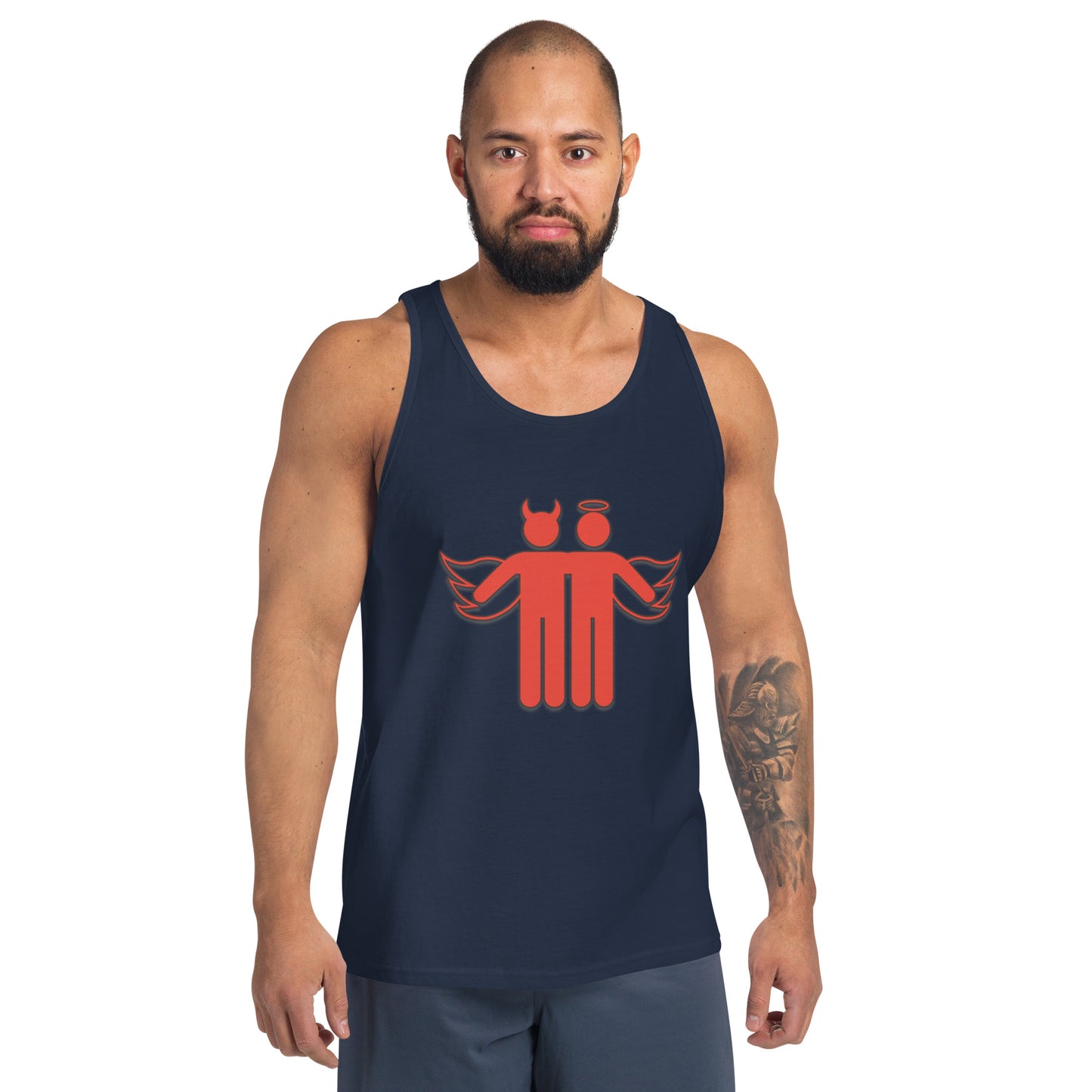 Devil & Angel Men's Tank Top