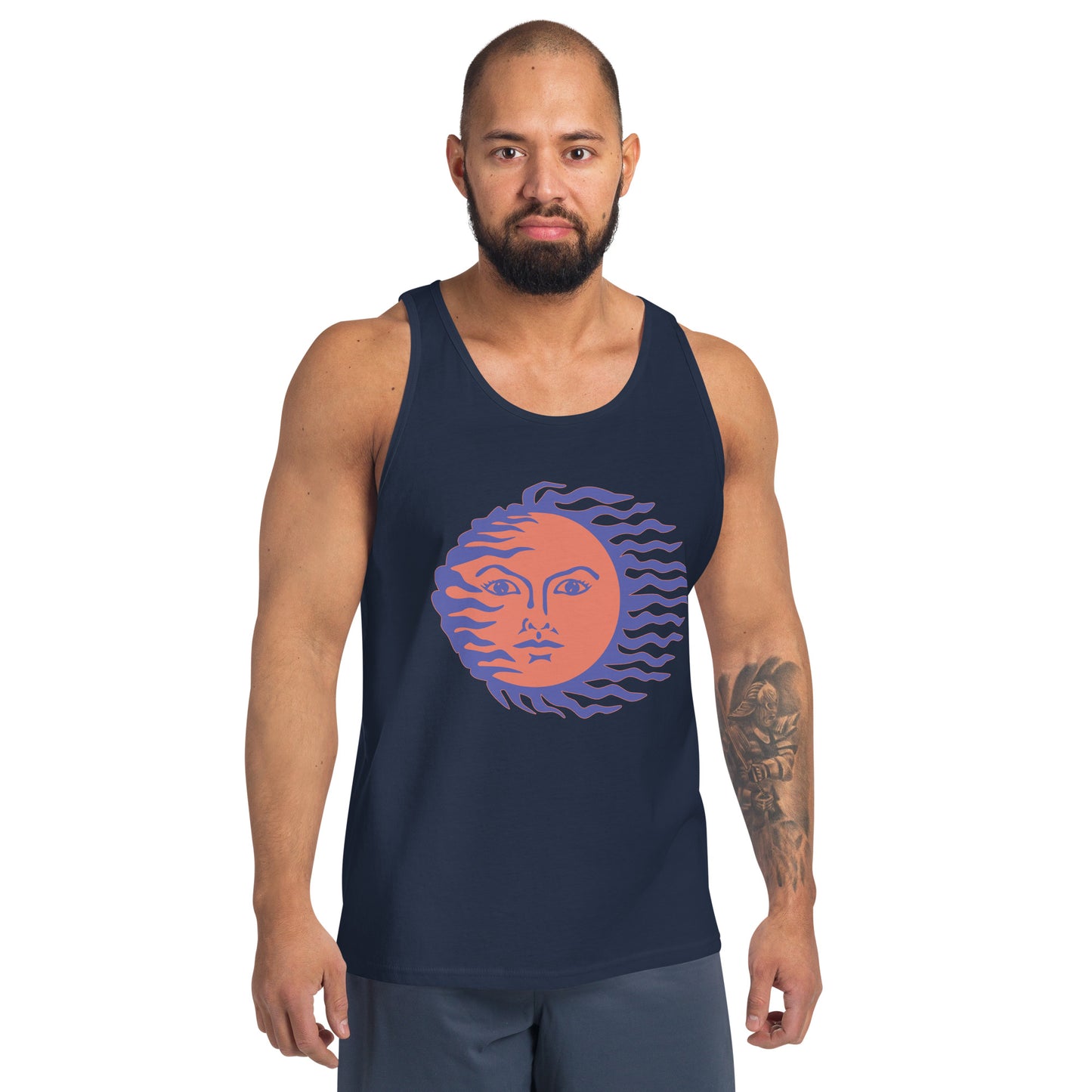 Fireball Sun Men's Tank Top