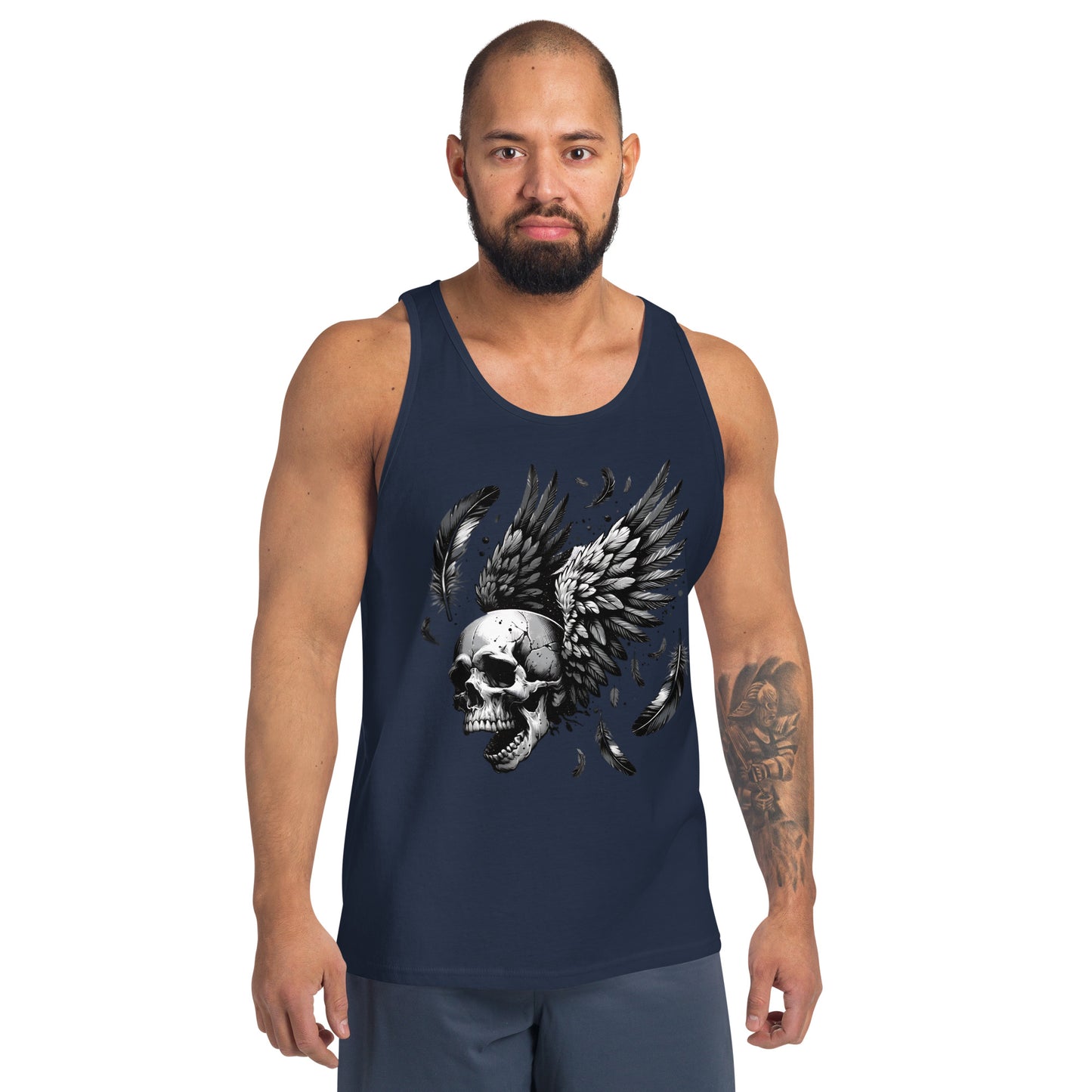 Flying Skull Men's Tank Top