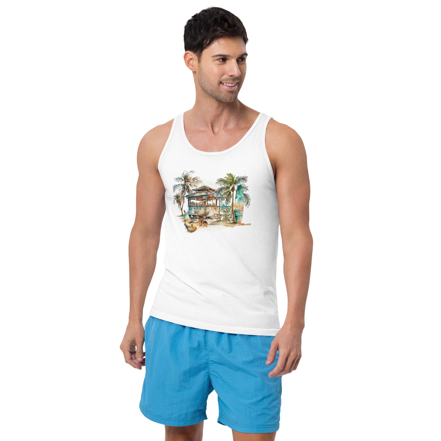 Beach Bar Men's Tank Top