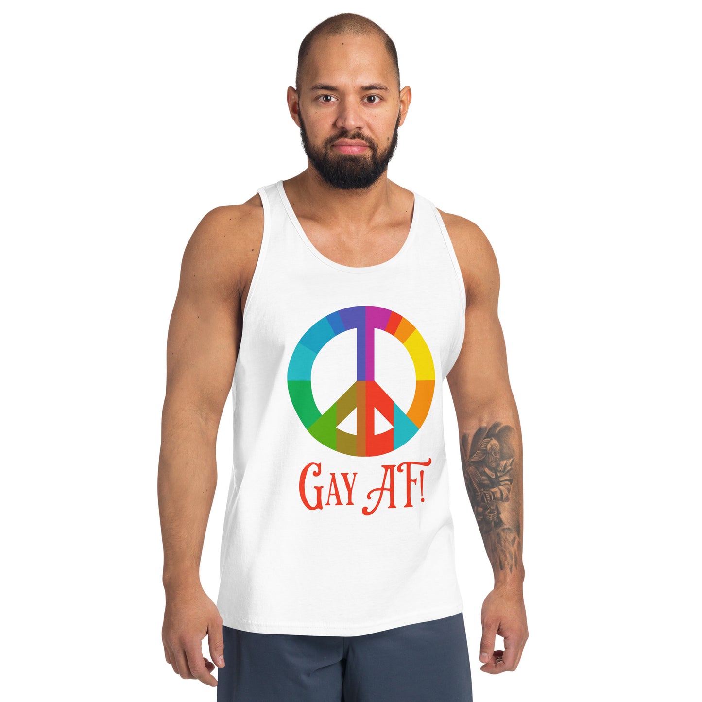 Gay AF! Men's Tank Top