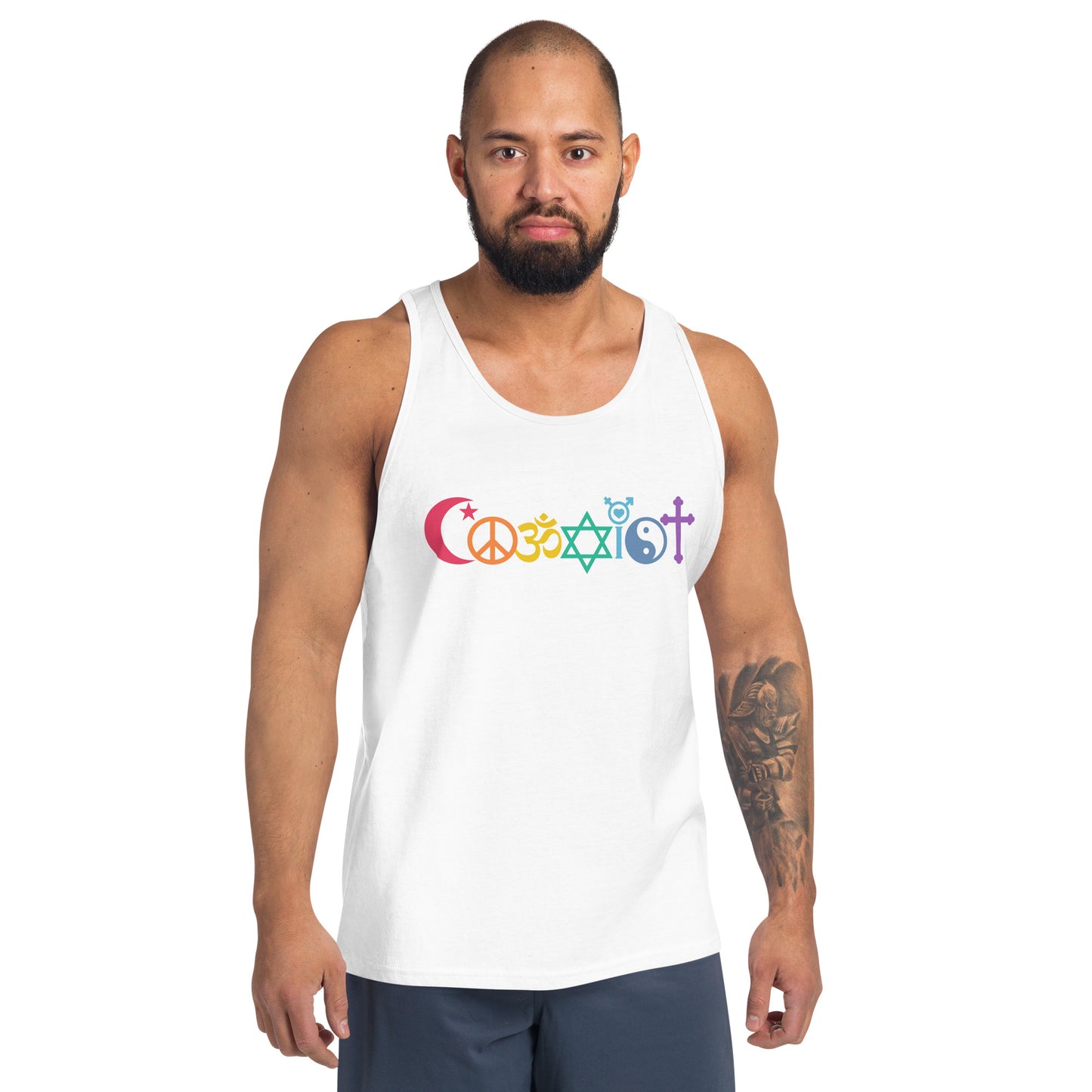 Coexist Rainbow Men's Tank Top