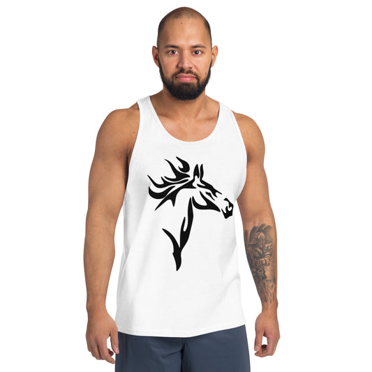 Horse with the Flaming Mane Men's Tank Top