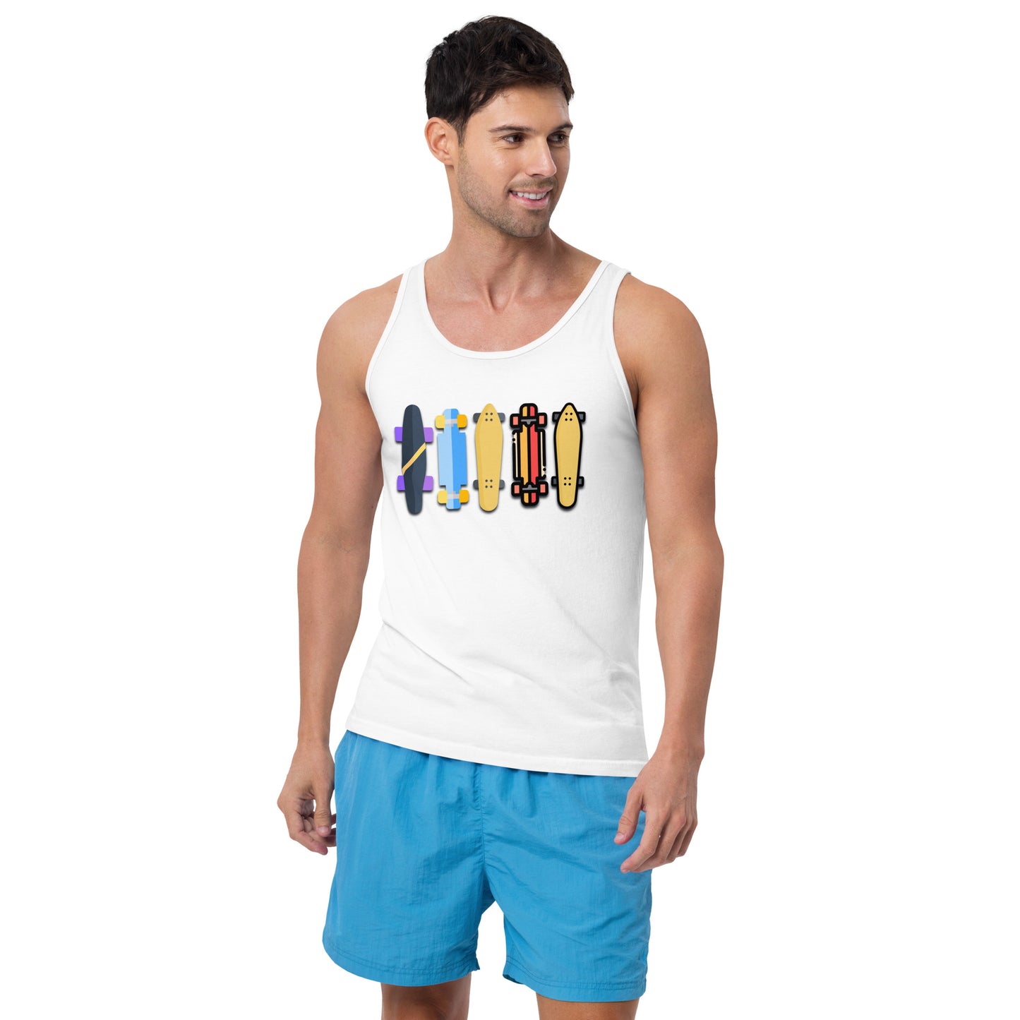 Skateboard Decks Men's Tank Top