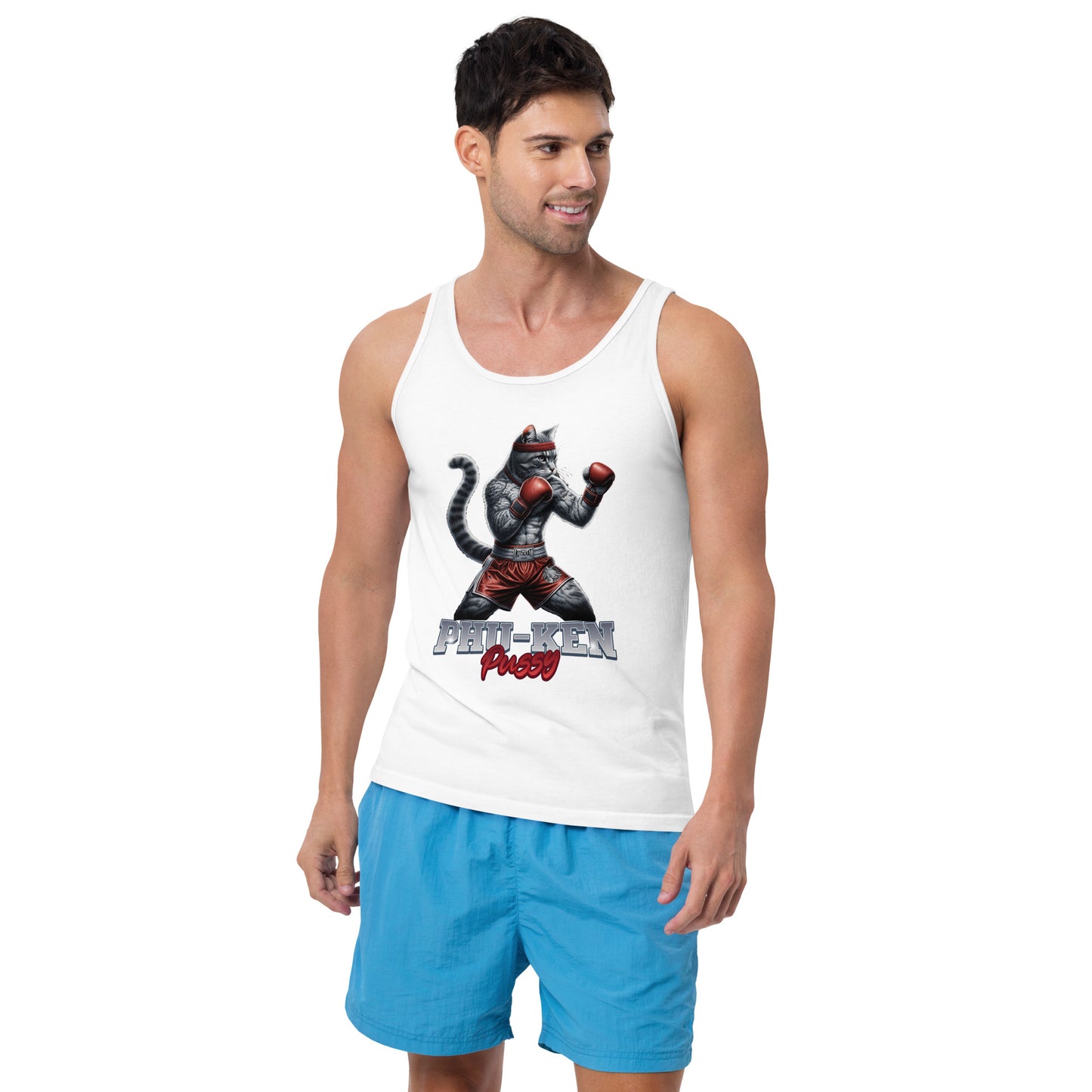 Phu-Ken Pussy Cat Men's Tank Top