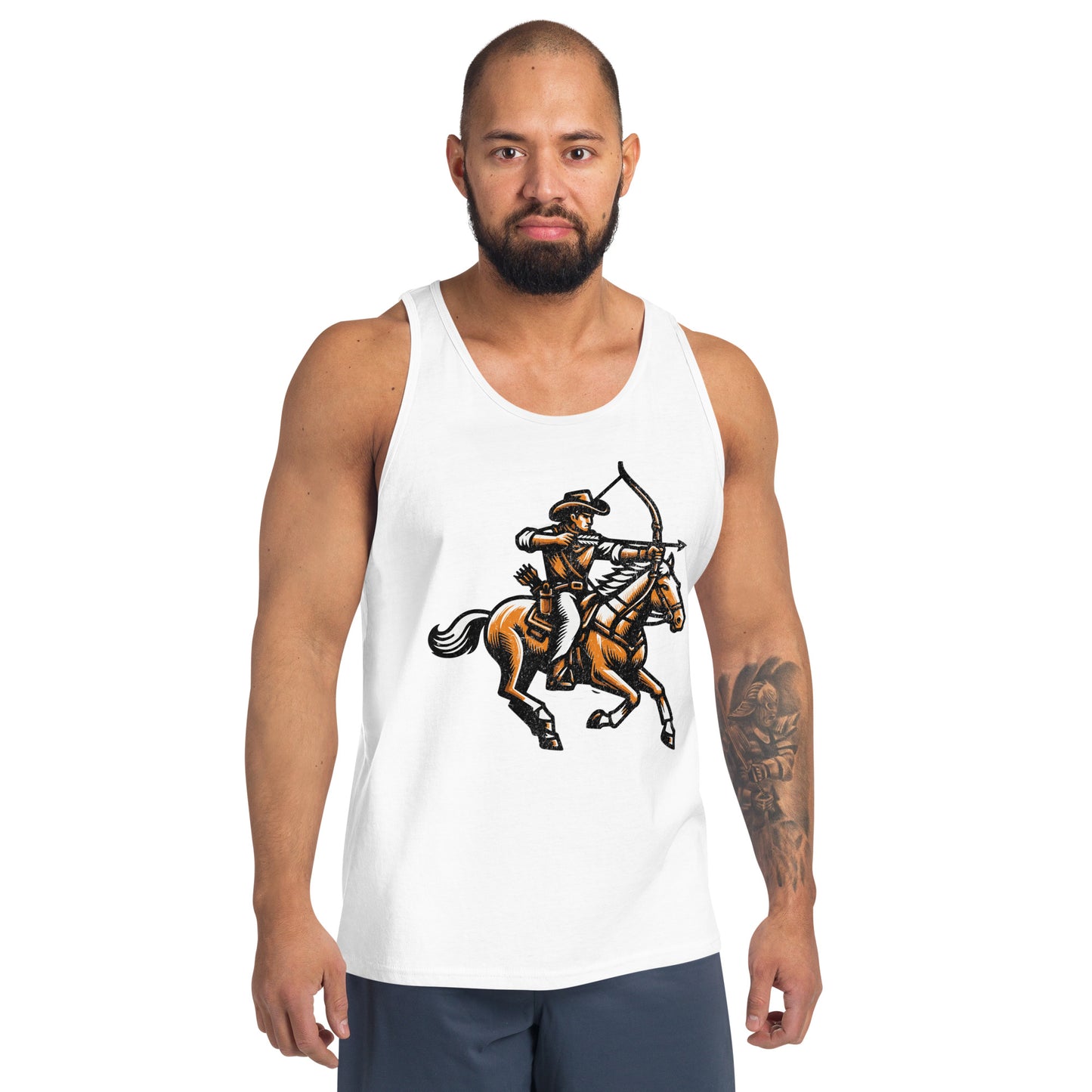 Cowboy Archer Men's Tank Top