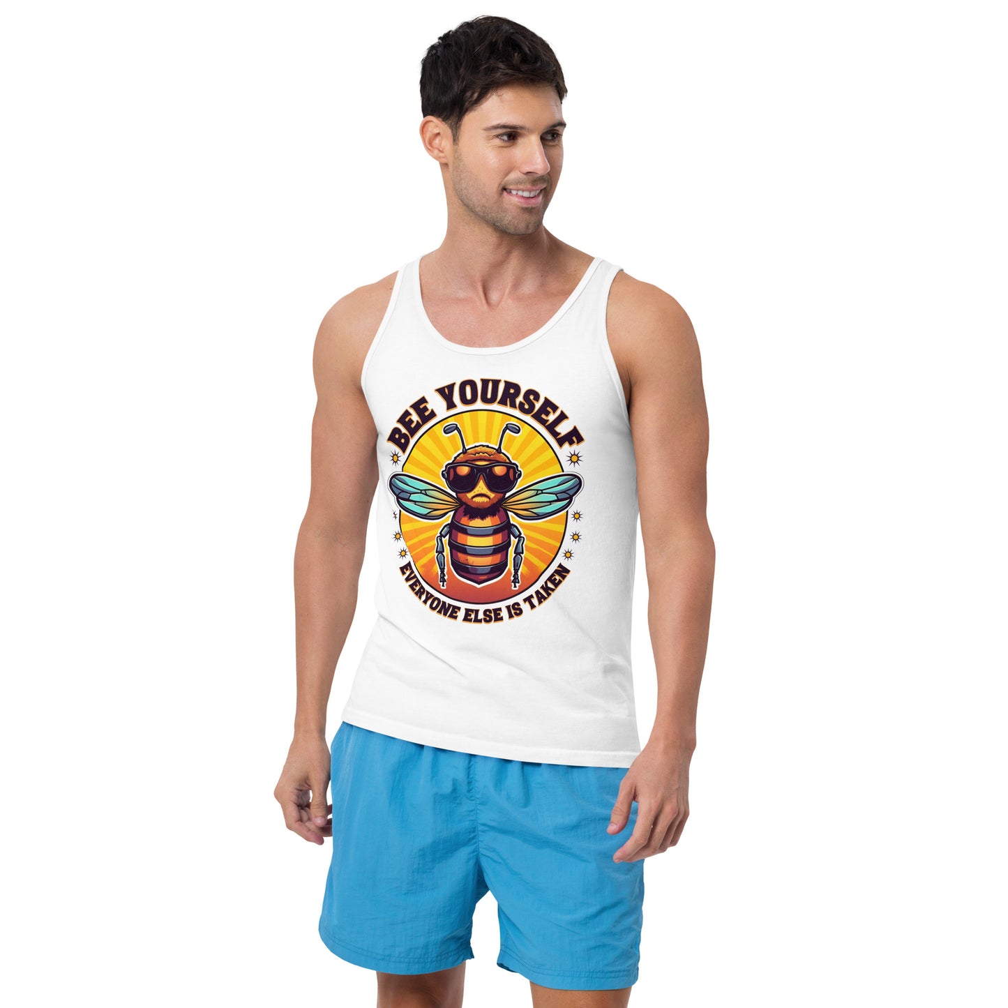 Bee Yourself Everyone Else Is Taken Men's Tank Top