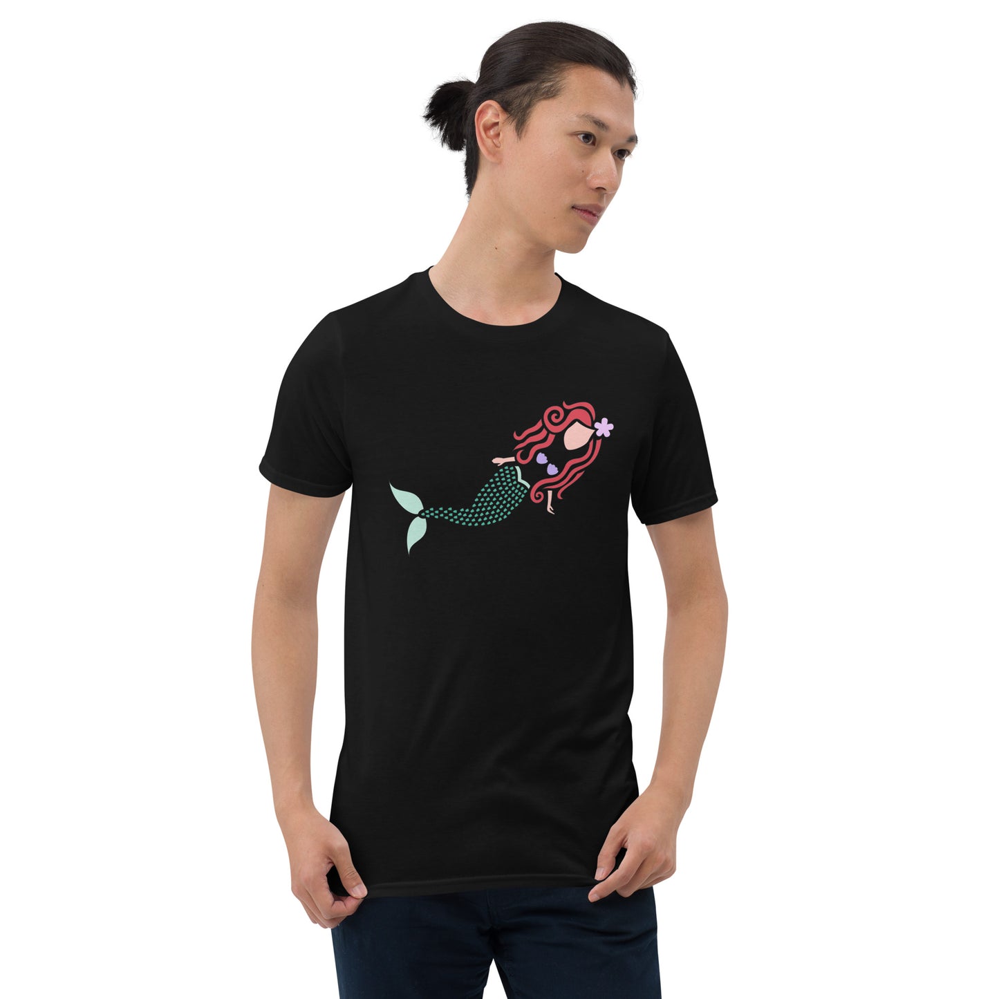 A Mermaid Under the Water Short-Sleeve Unisex T-Shirt