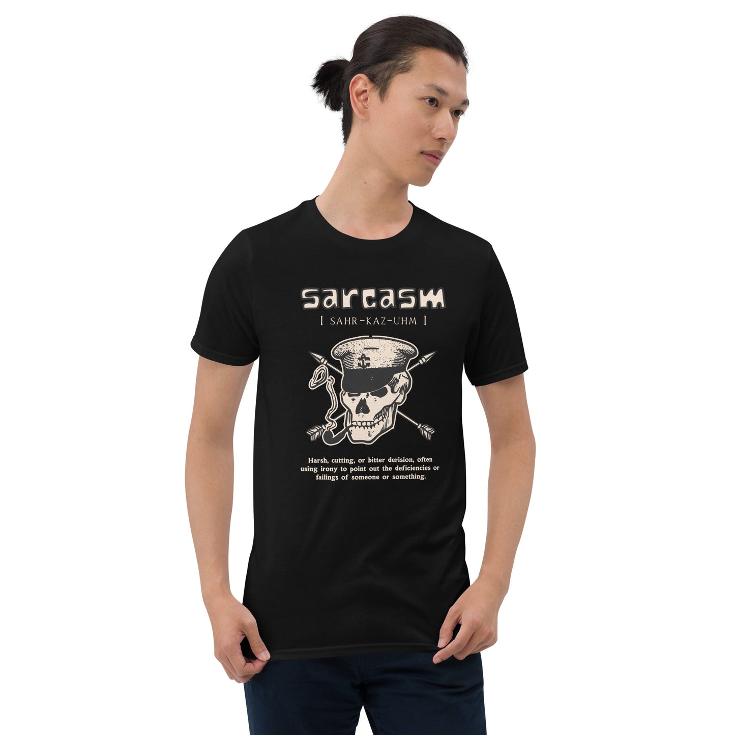 Sarcasm Definition Short-Sleeve Unisex T-Shirt