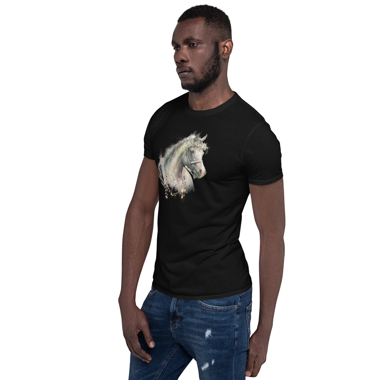 Whimsical Horse Short-Sleeve Unisex T-Shirt