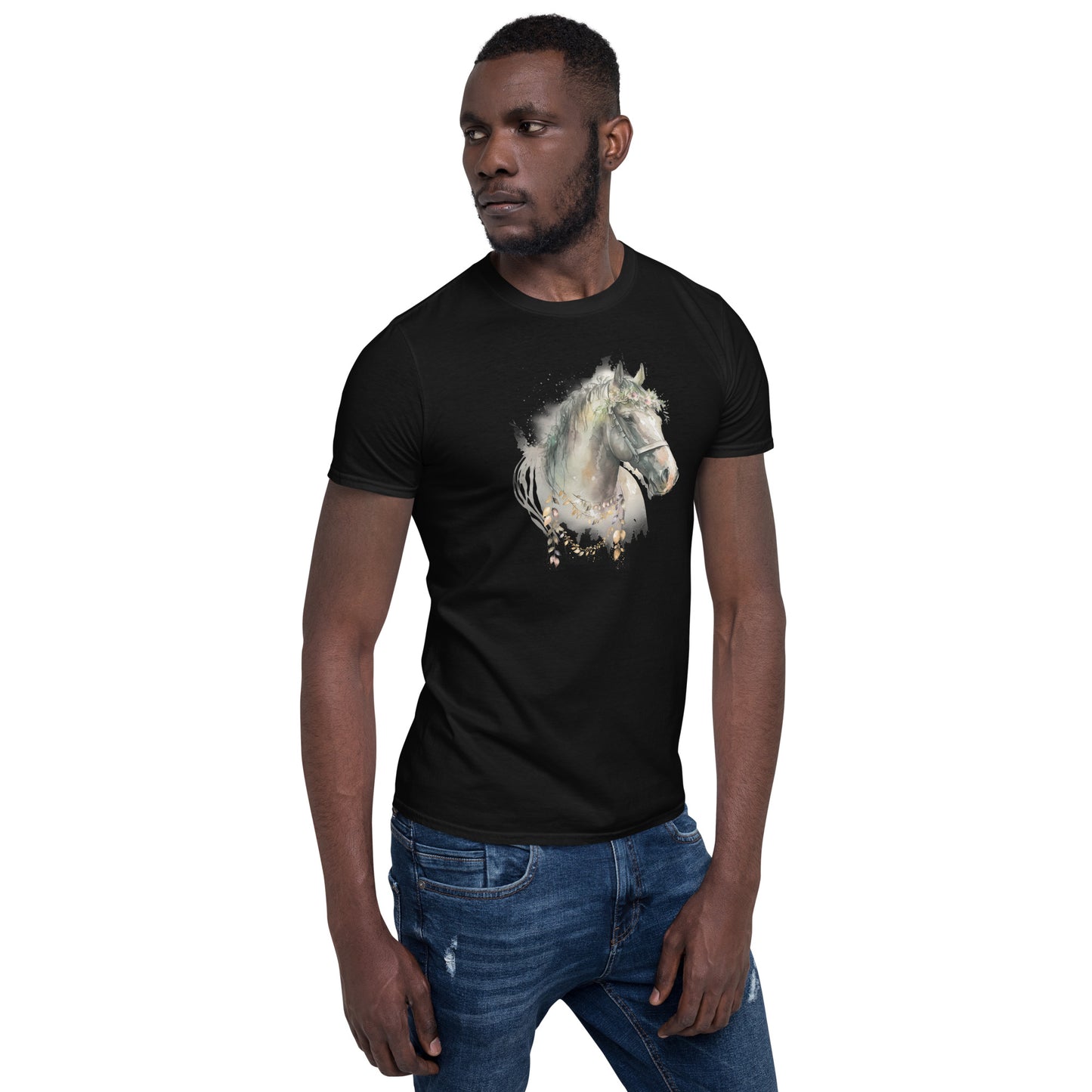 Whimsical Horse Short-Sleeve Unisex T-Shirt